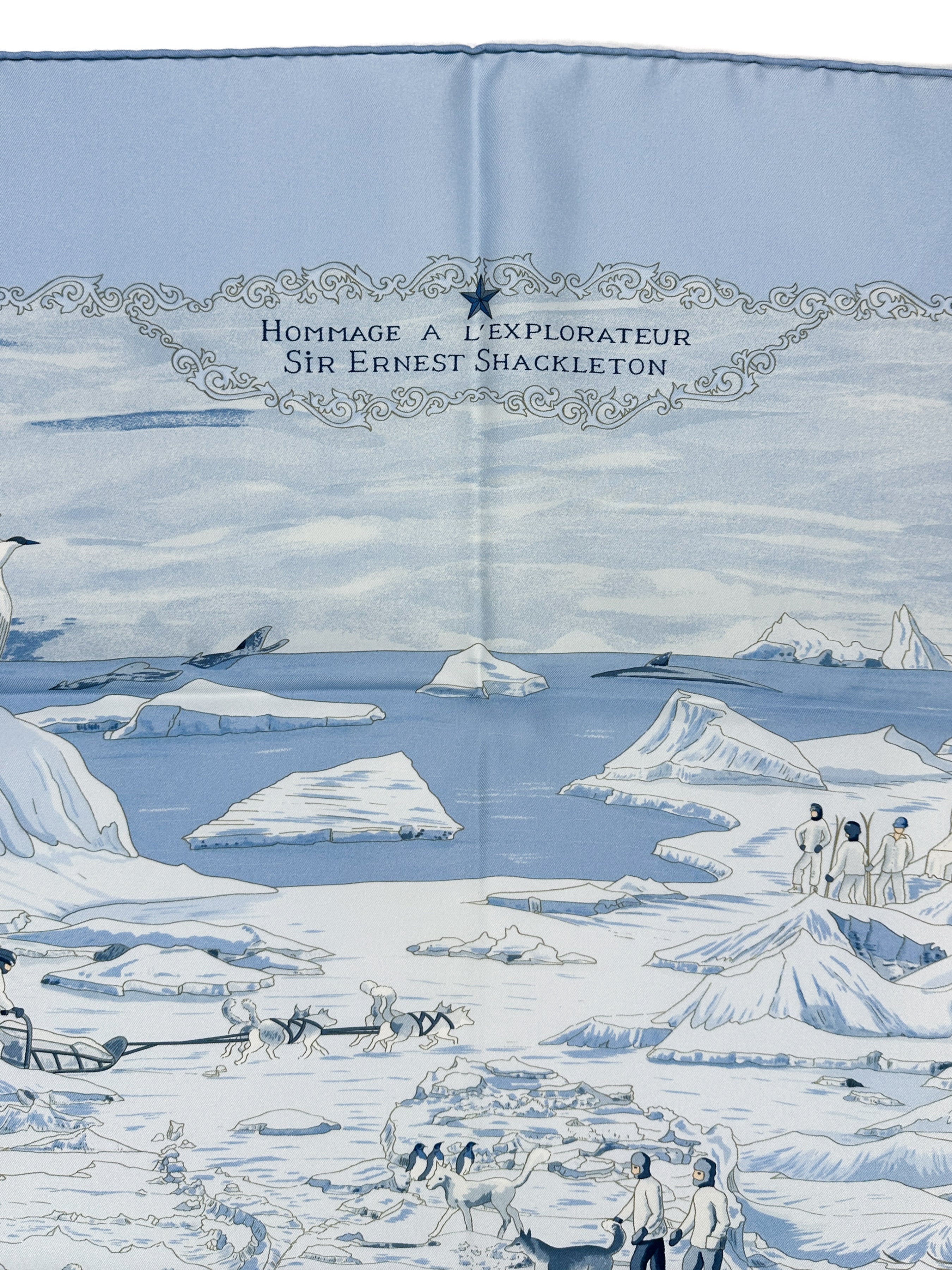Hermès Hommage à l'Explorateur Sir Ernest Shackleton 90