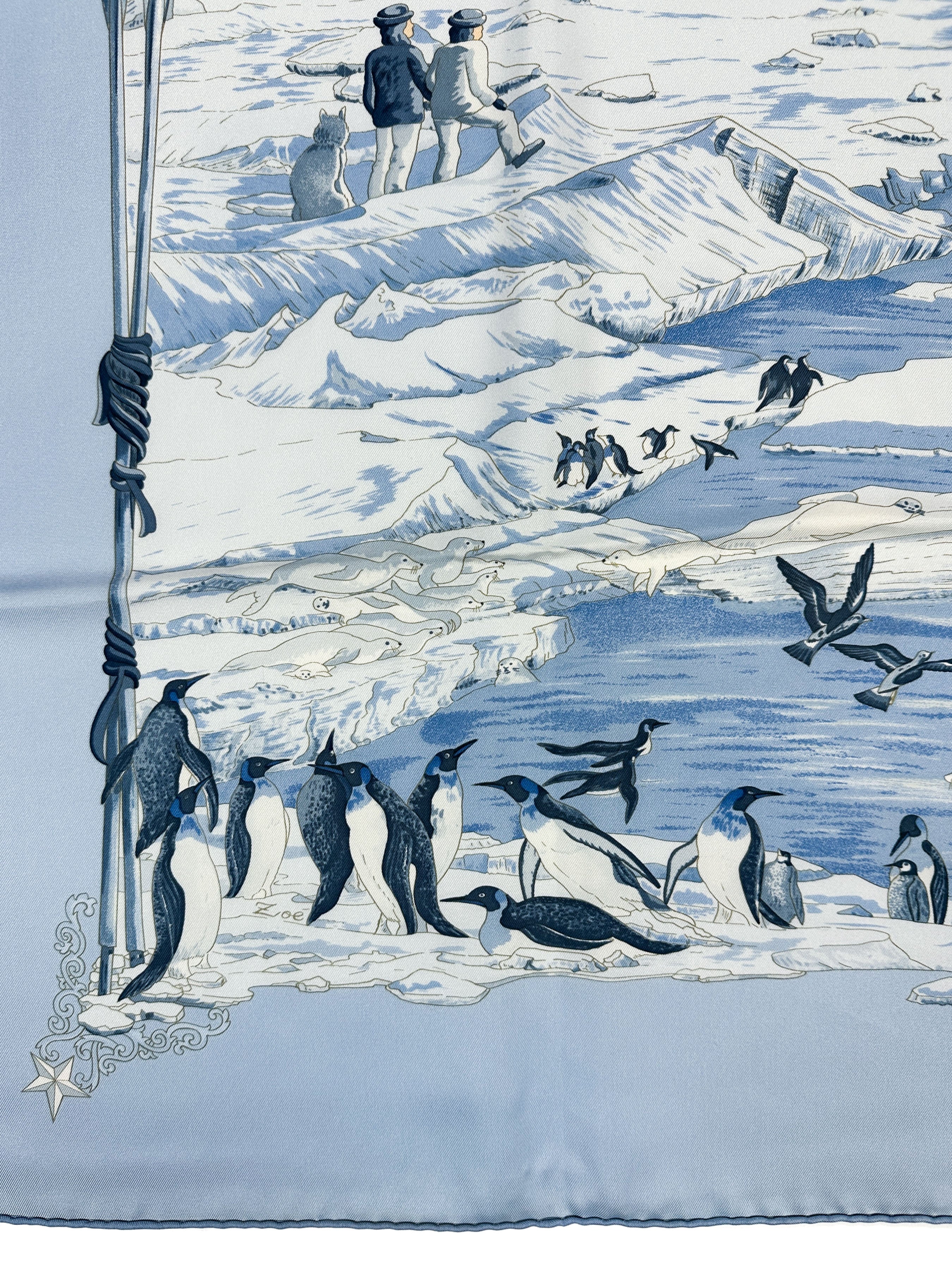 Hermès Hommage à l'Explorateur Sir Ernest Shackleton 90