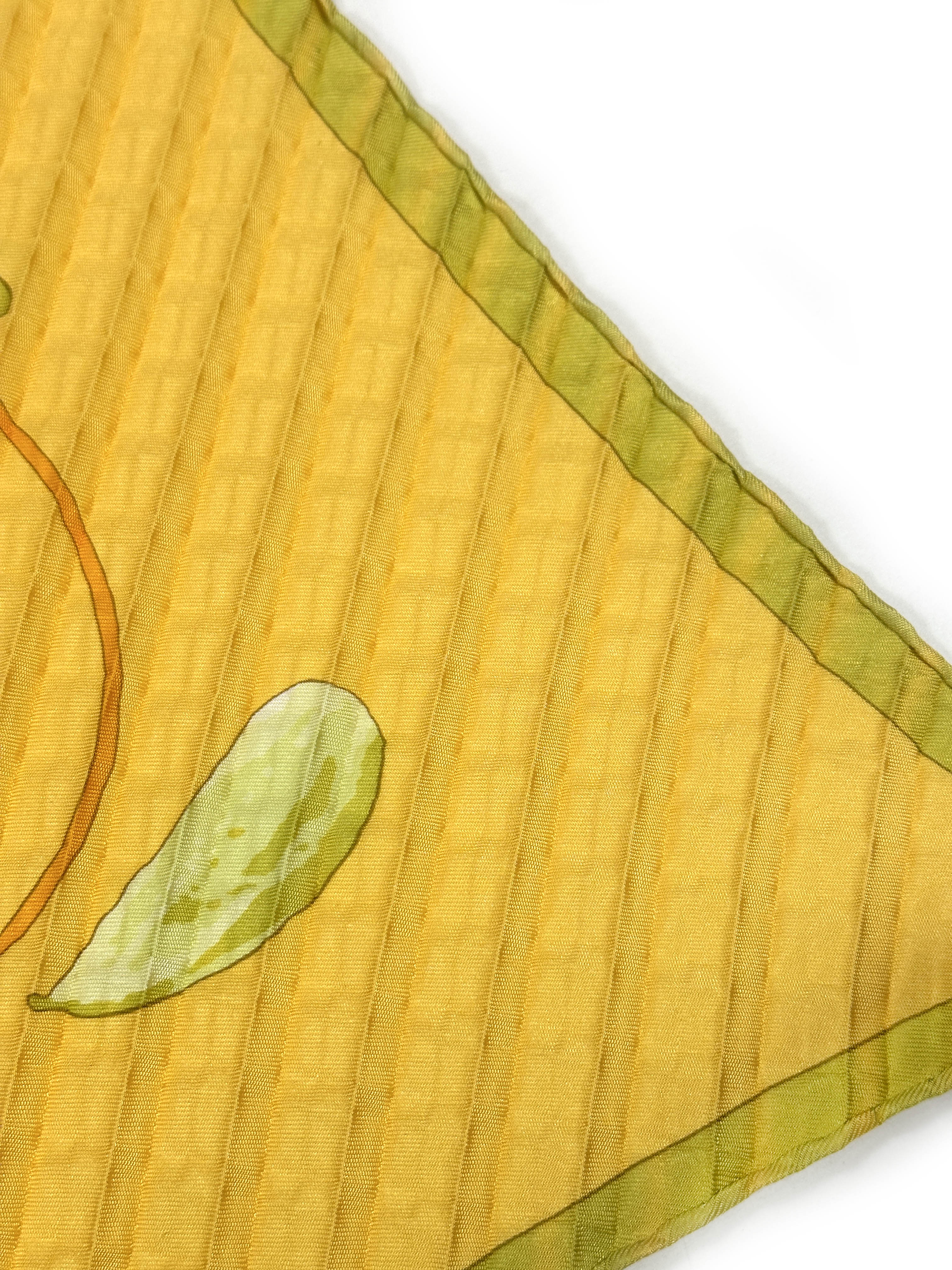 Hermès Au Gré du Vent Mosaic Plissé 90