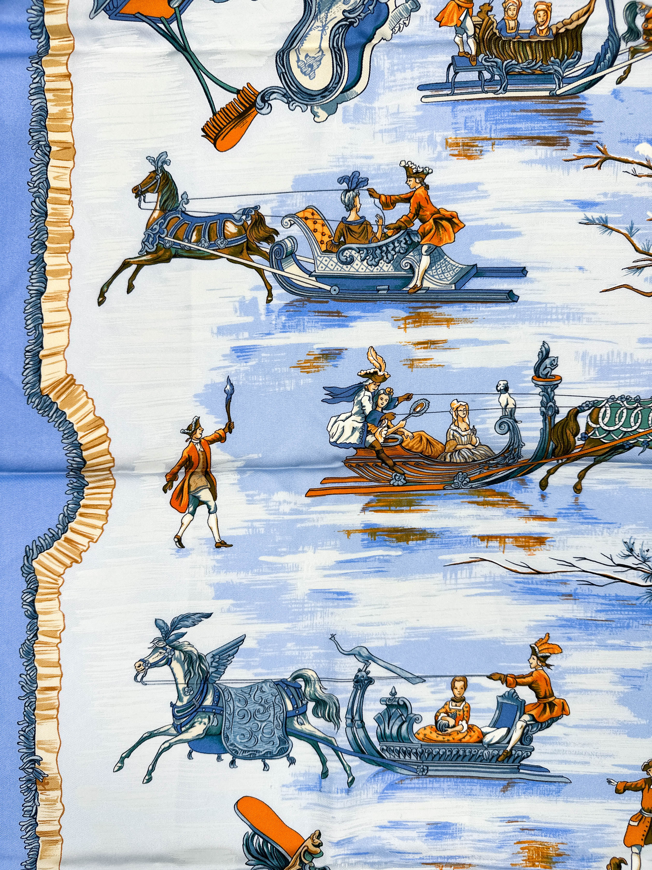 Hermès Traineaux et Glissades 90