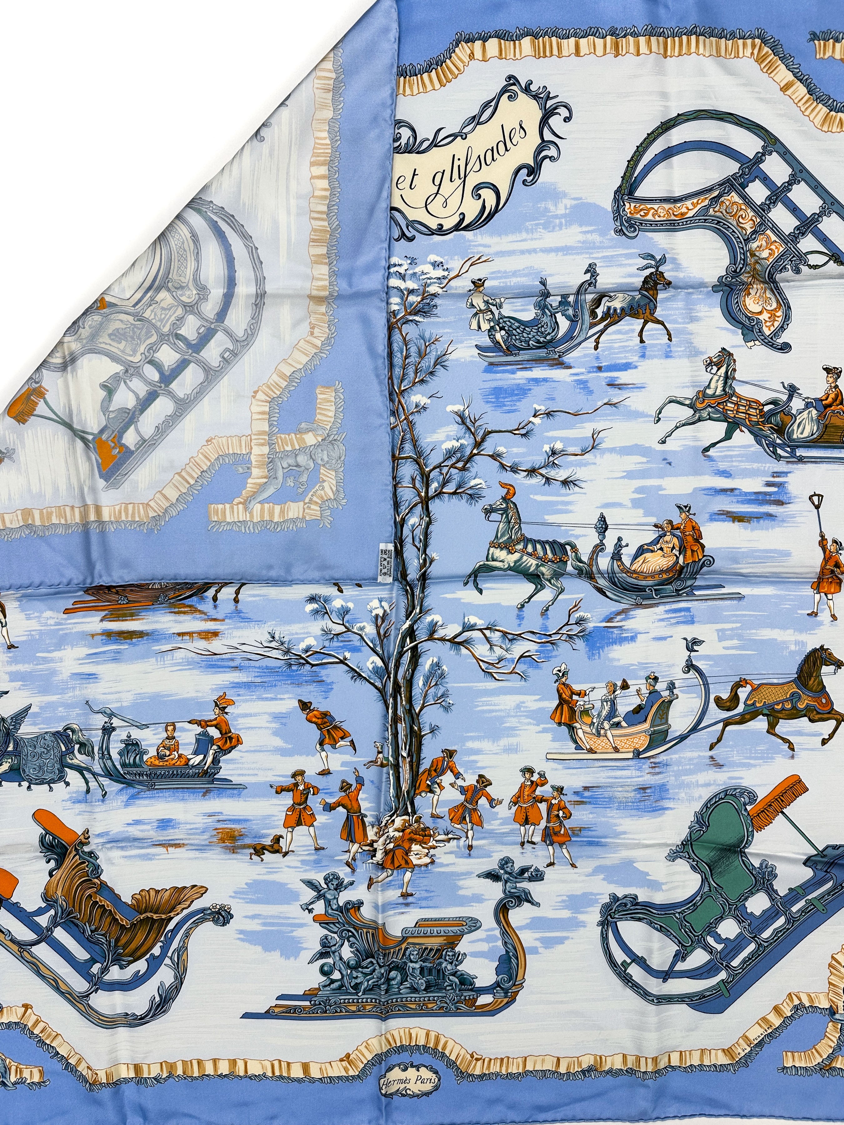Hermès Traineaux et Glissades 90