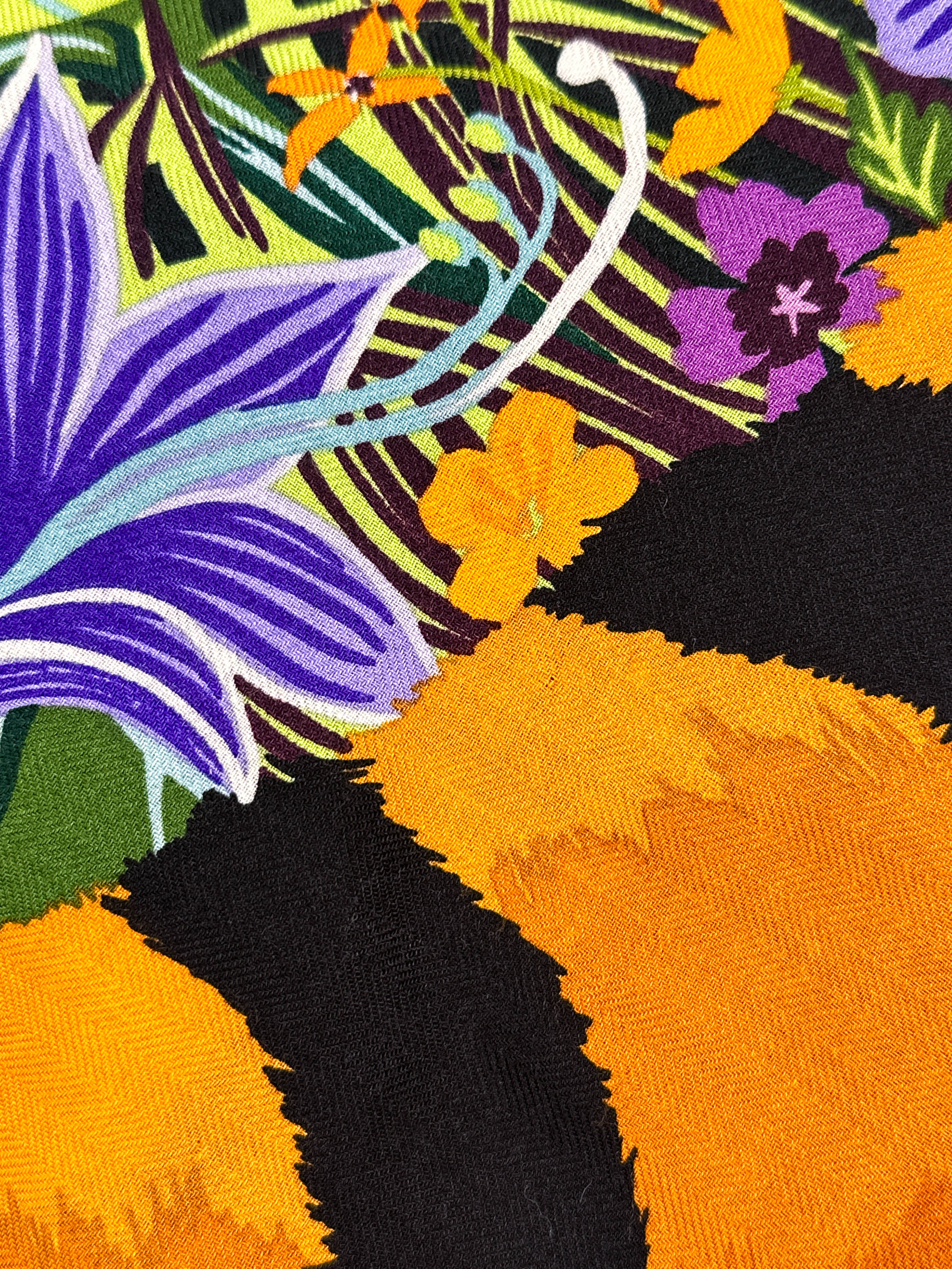 Hermès Tyger Tyger Cashmere Silk 140