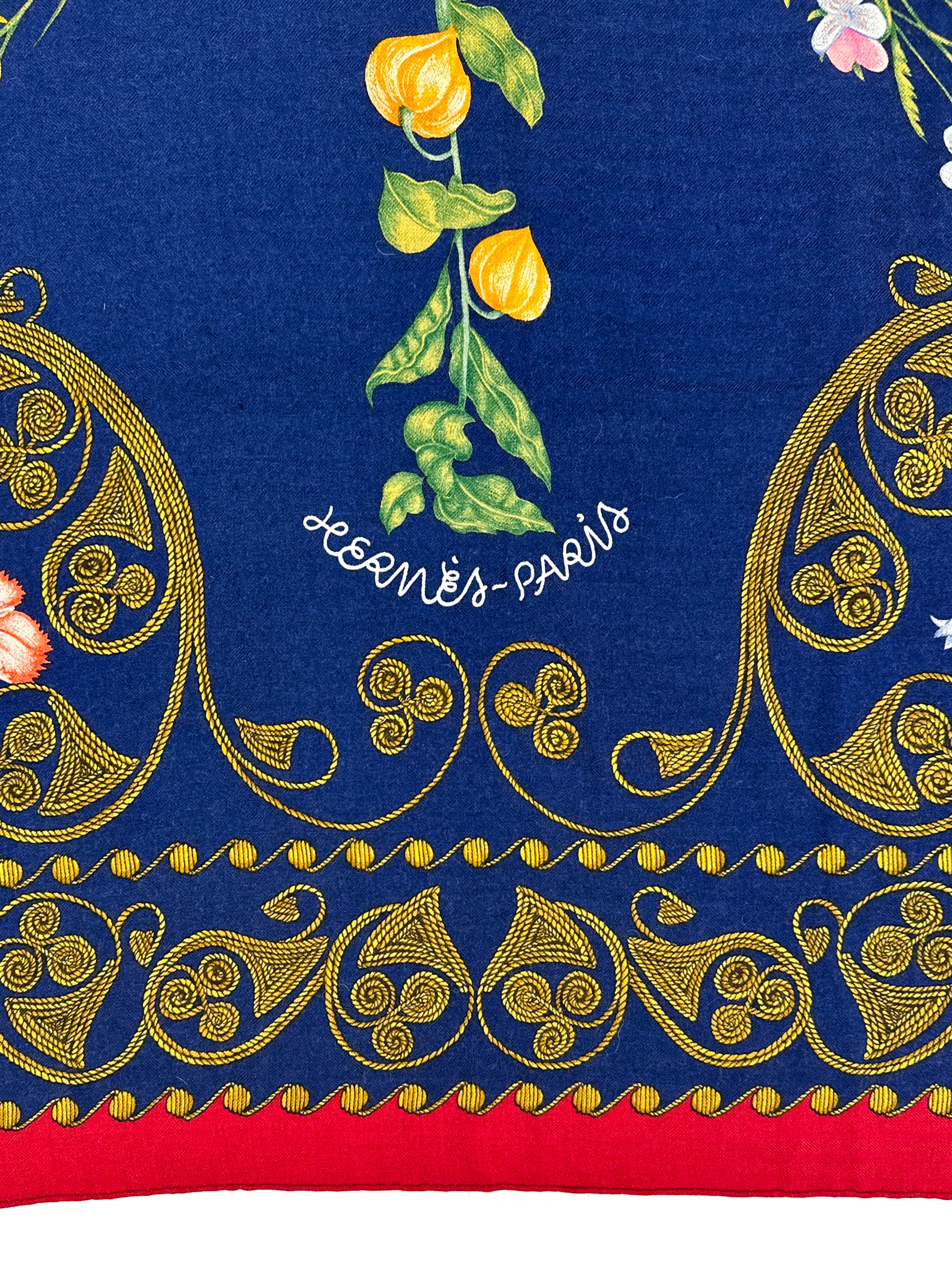 Hermès Arabesques Cashmere Silk 140