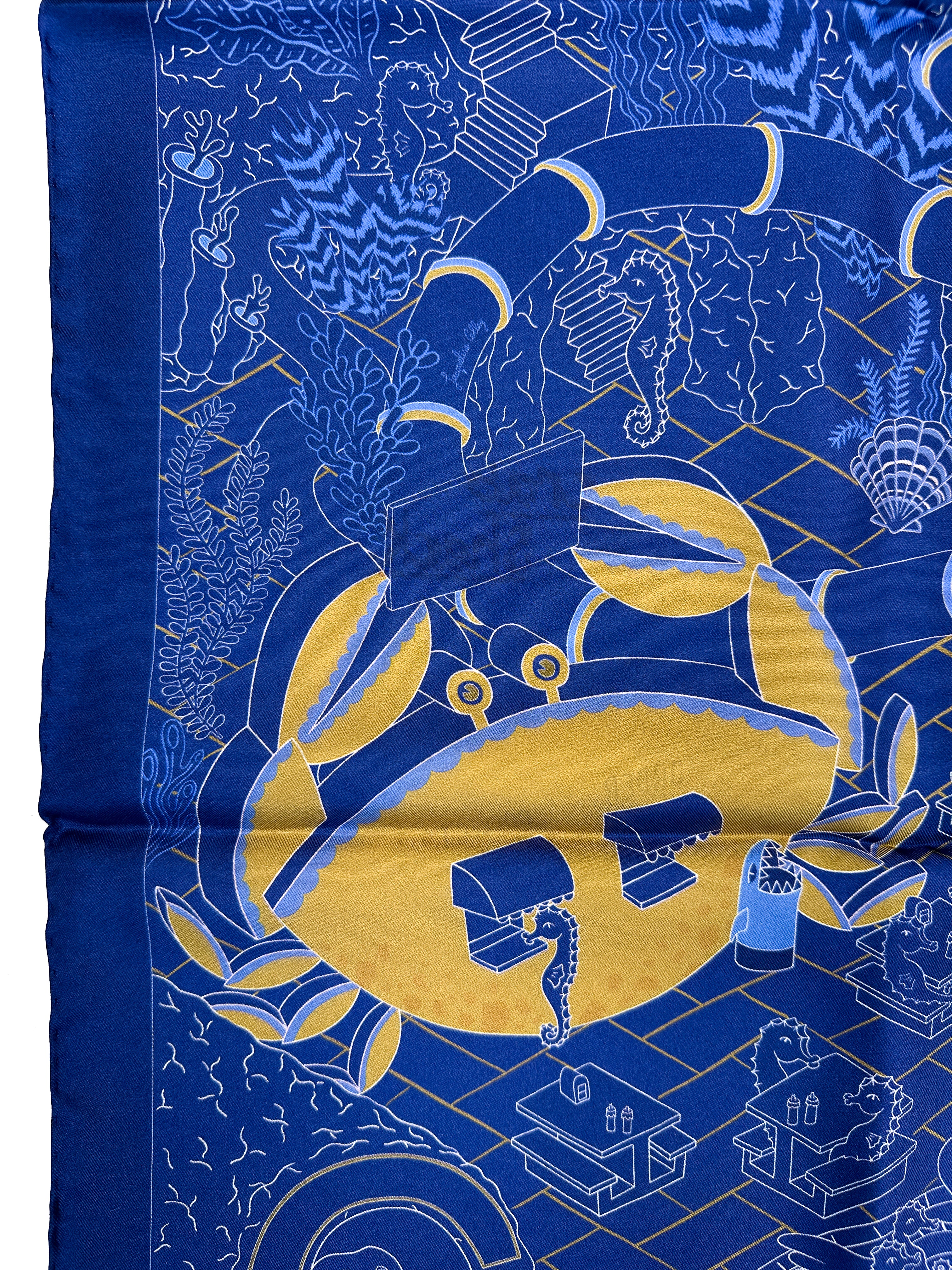 Hermès Splash Park Double Face 90