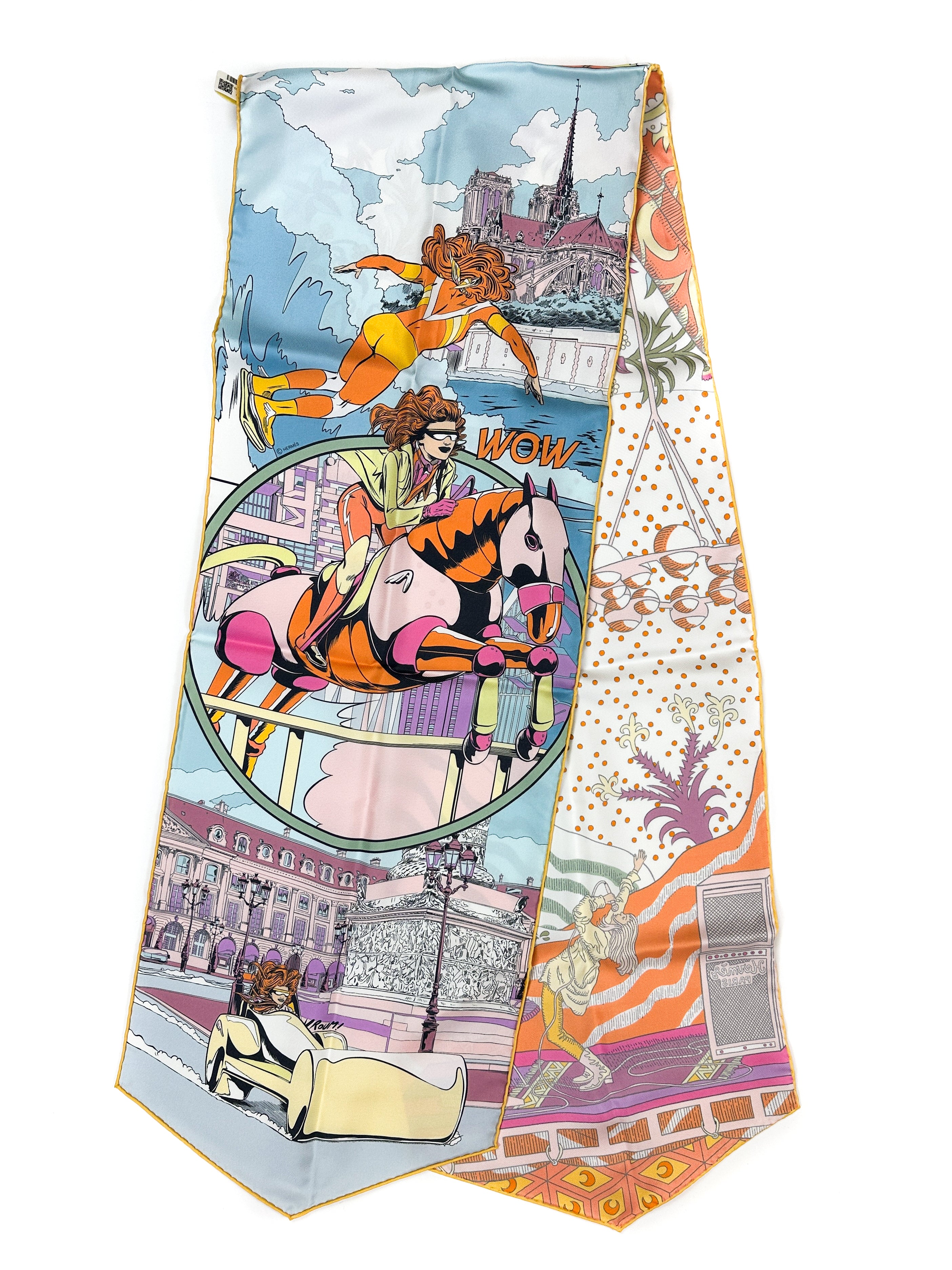 Hermès Le Premier Chant, Wow ! Maxi Twilly