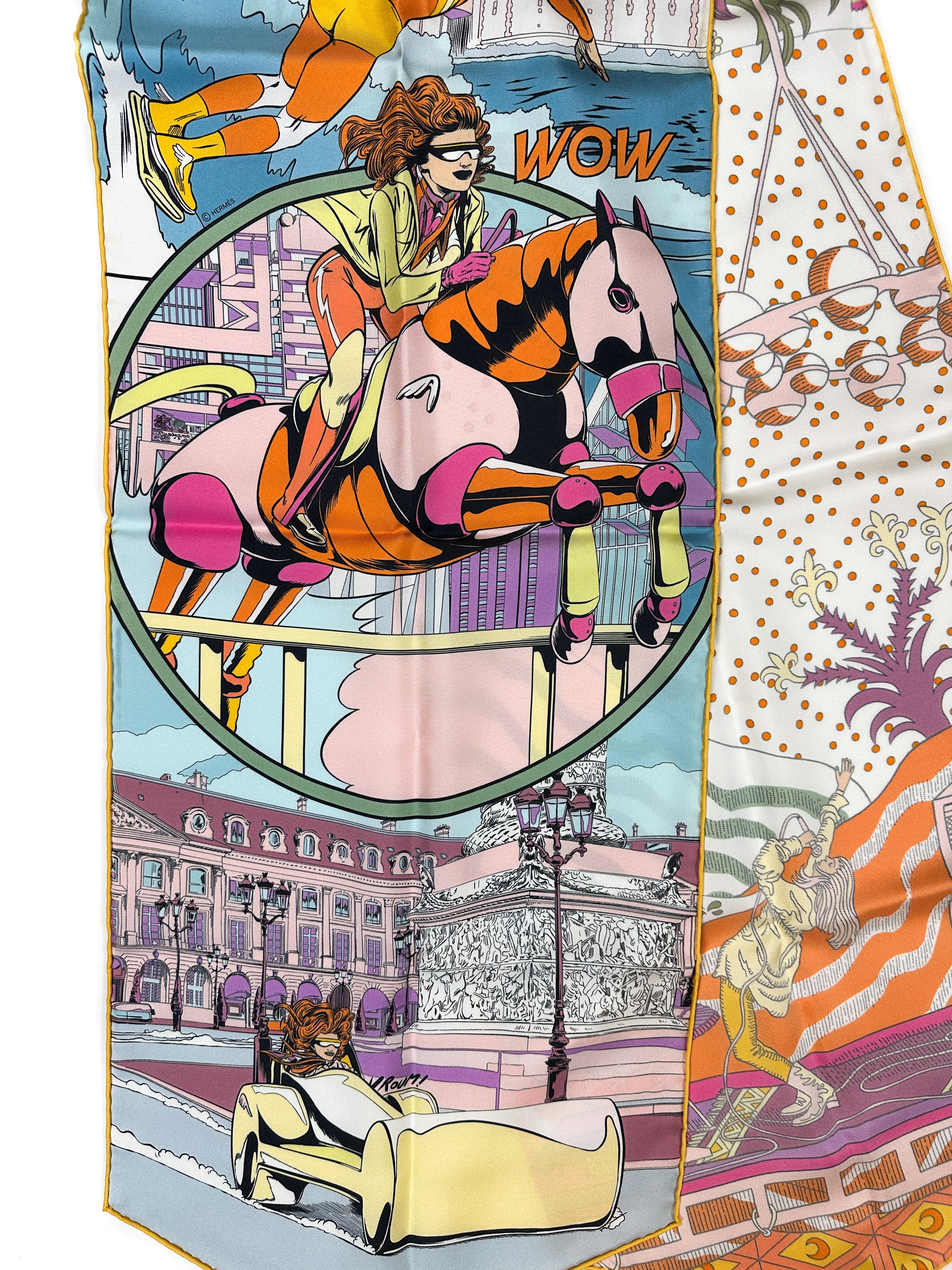Hermès Le Premier Chant, Wow ! Maxi Twilly