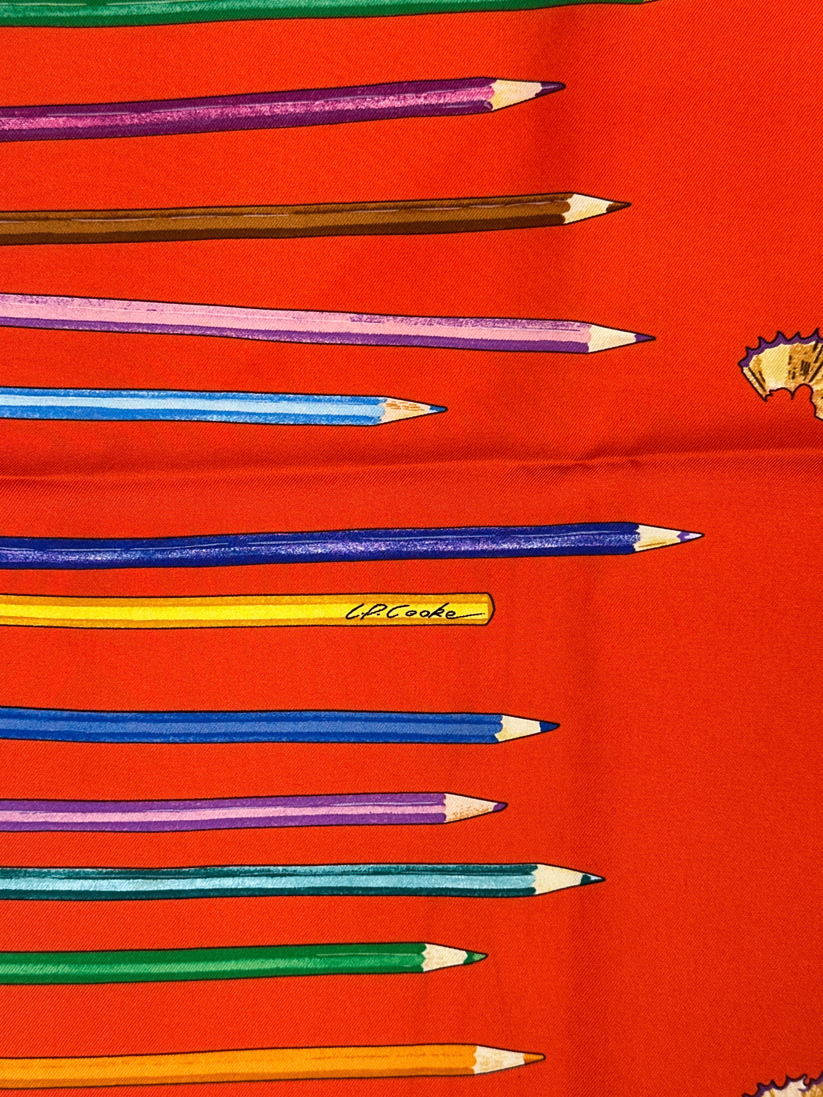 Hermès A Vos Crayons 90