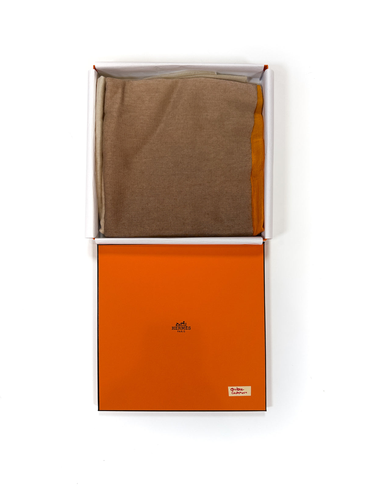 Hermès Plume Sunrise Cashmere Shawl