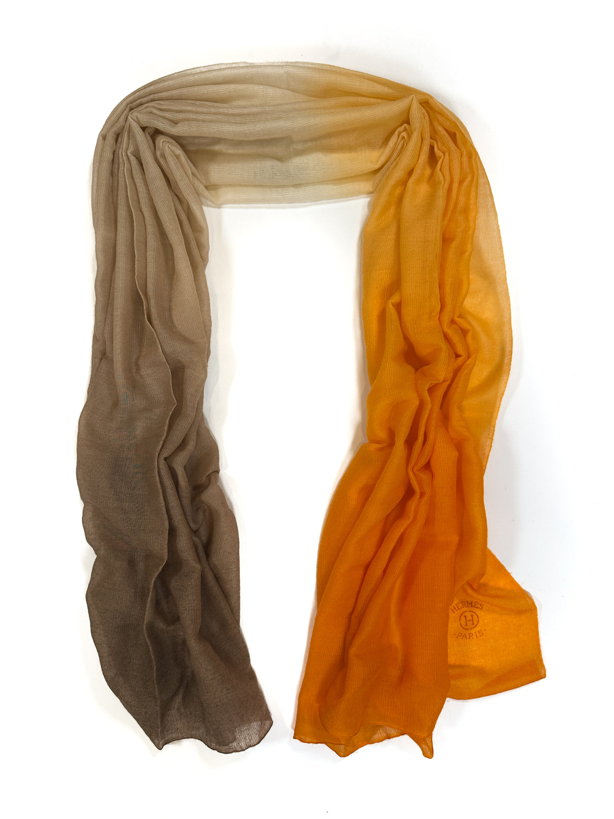 Hermès Plume Sunrise Cashmere Shawl