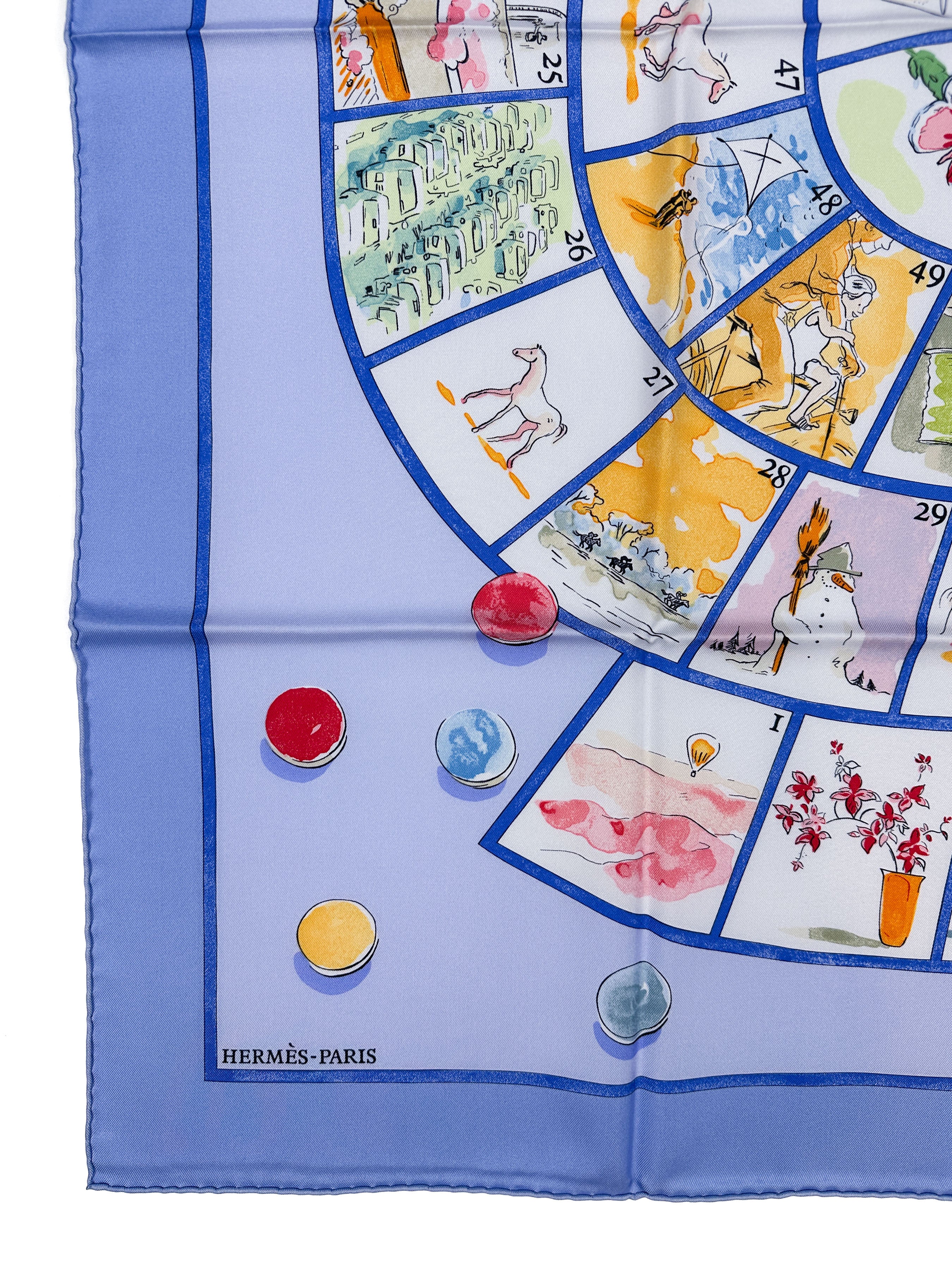 Hermès Le Jeu des Petits Bonheurs 90