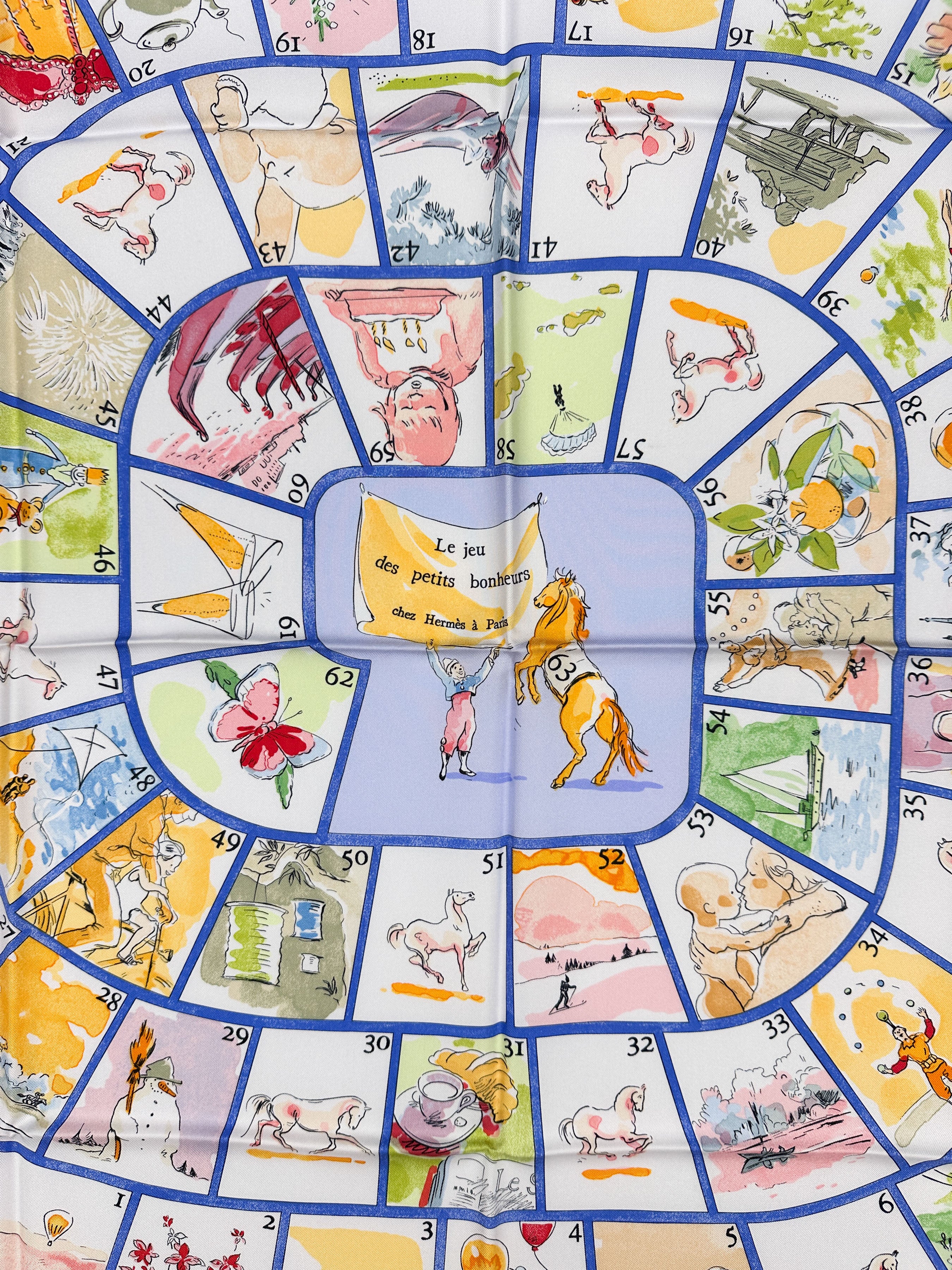 Hermès Le Jeu des Petits Bonheurs 90