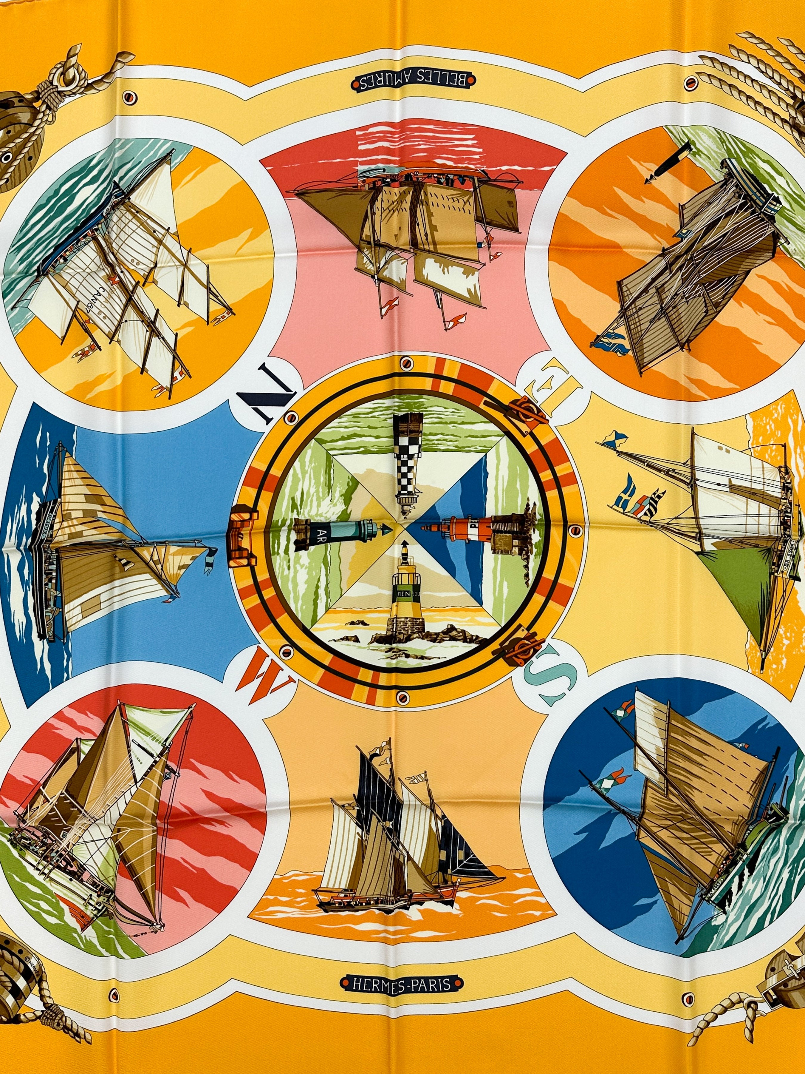 Hermès Belles Amures 90