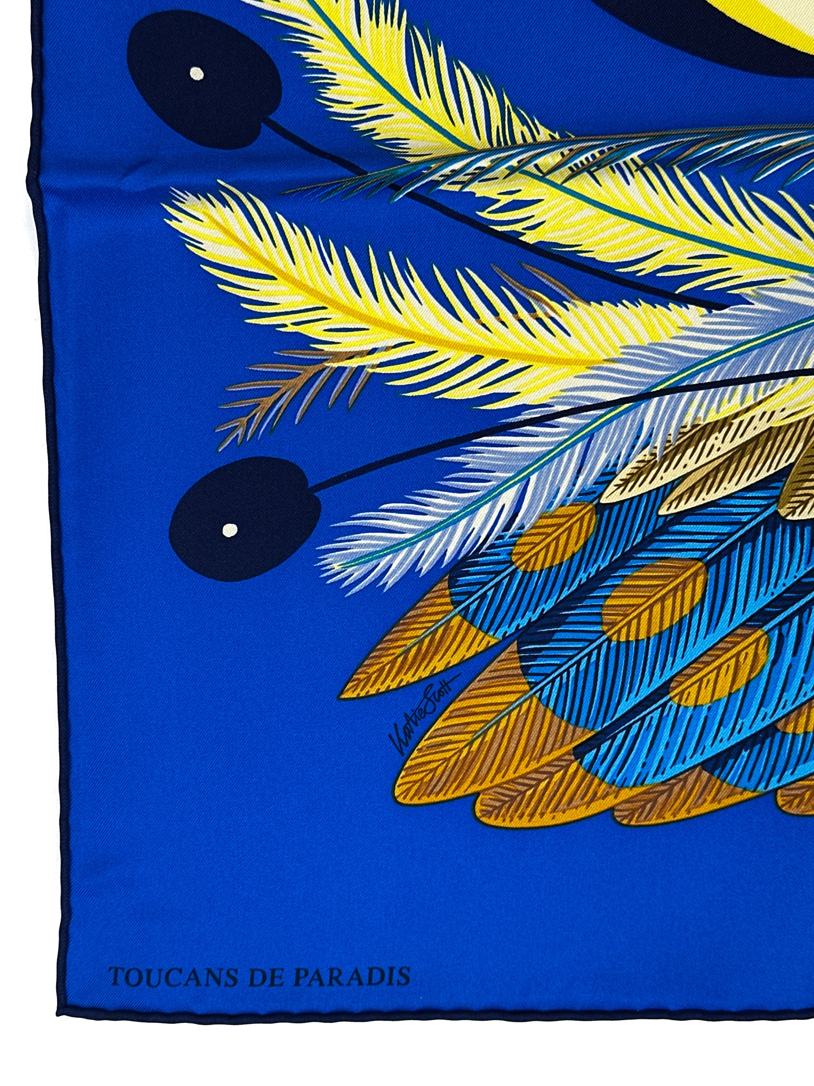 Hermès Toucans de Paradis 90
