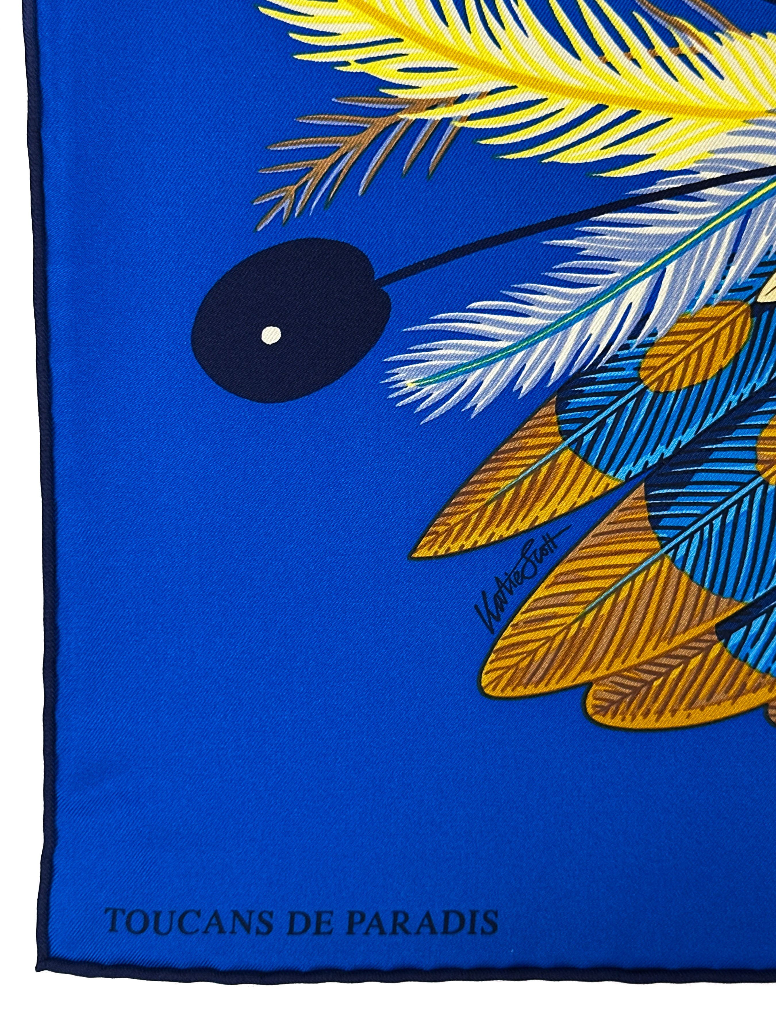Hermès Toucans de Paradis 90