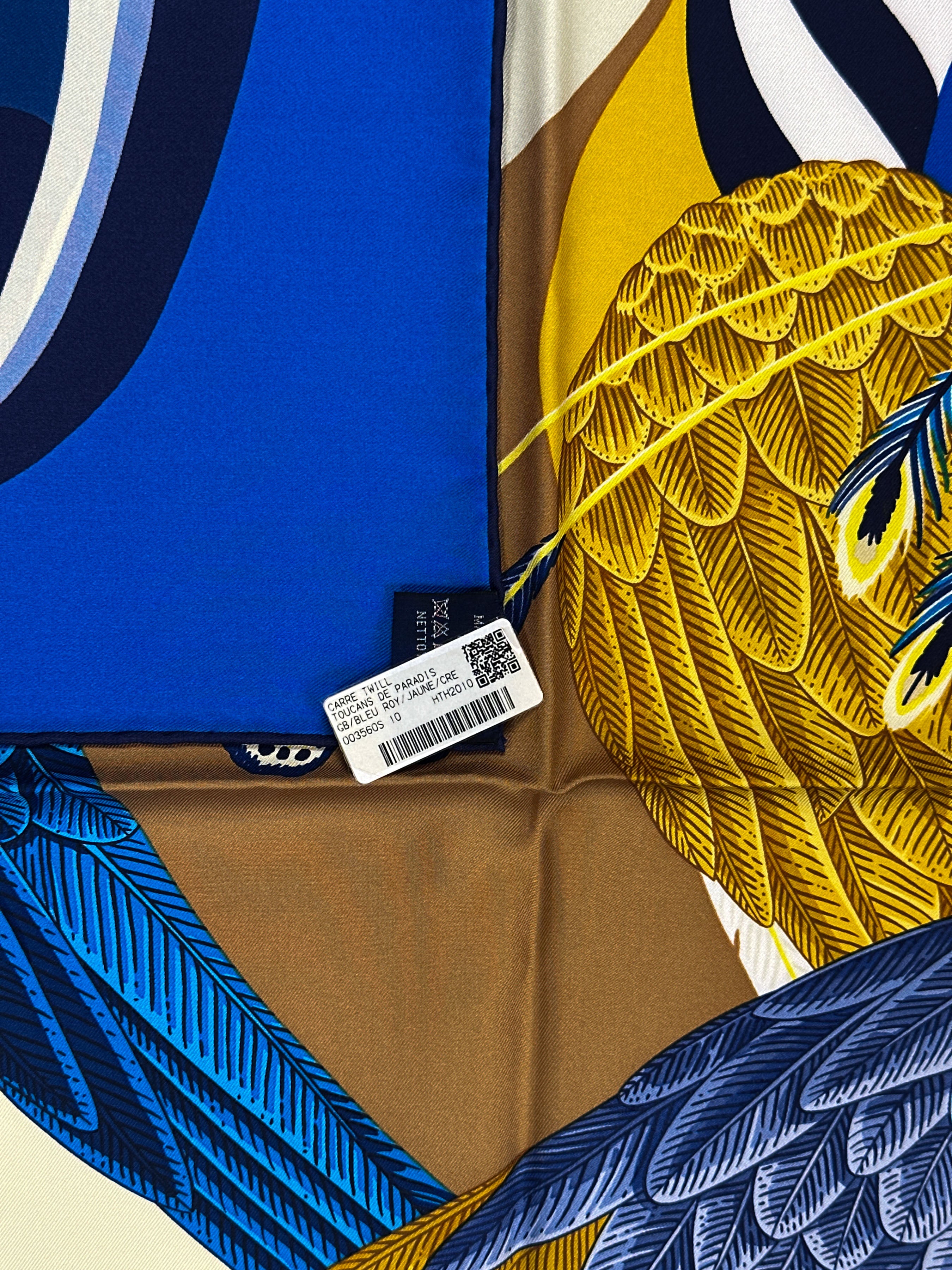 Hermès Toucans de Paradis 90