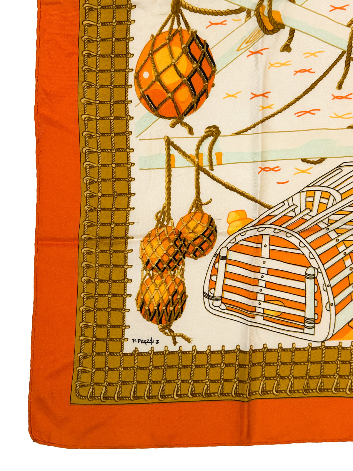 Hermès Les Raisins de la Mer 90