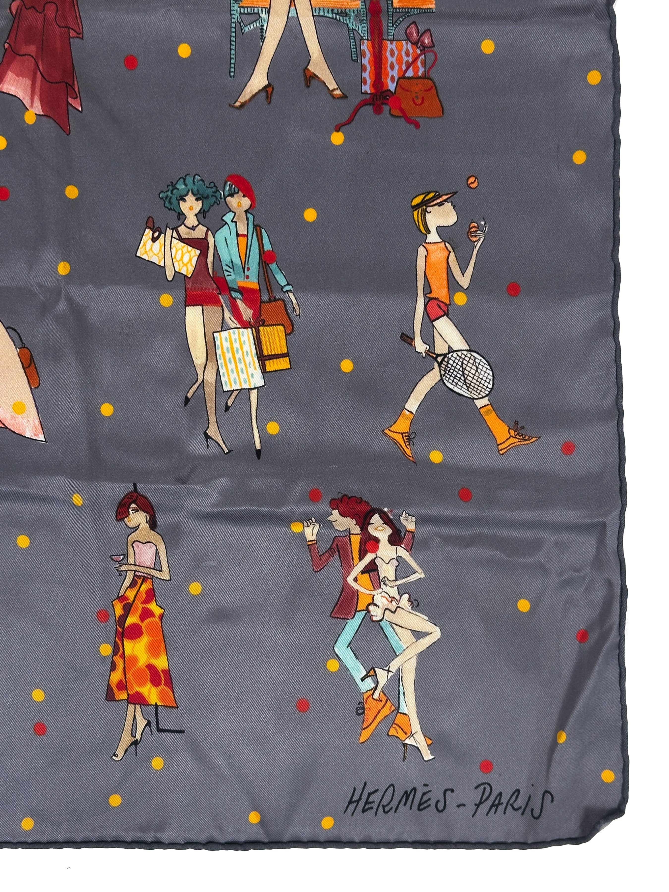 Hermès Les Parisiennes de Kiraz 70