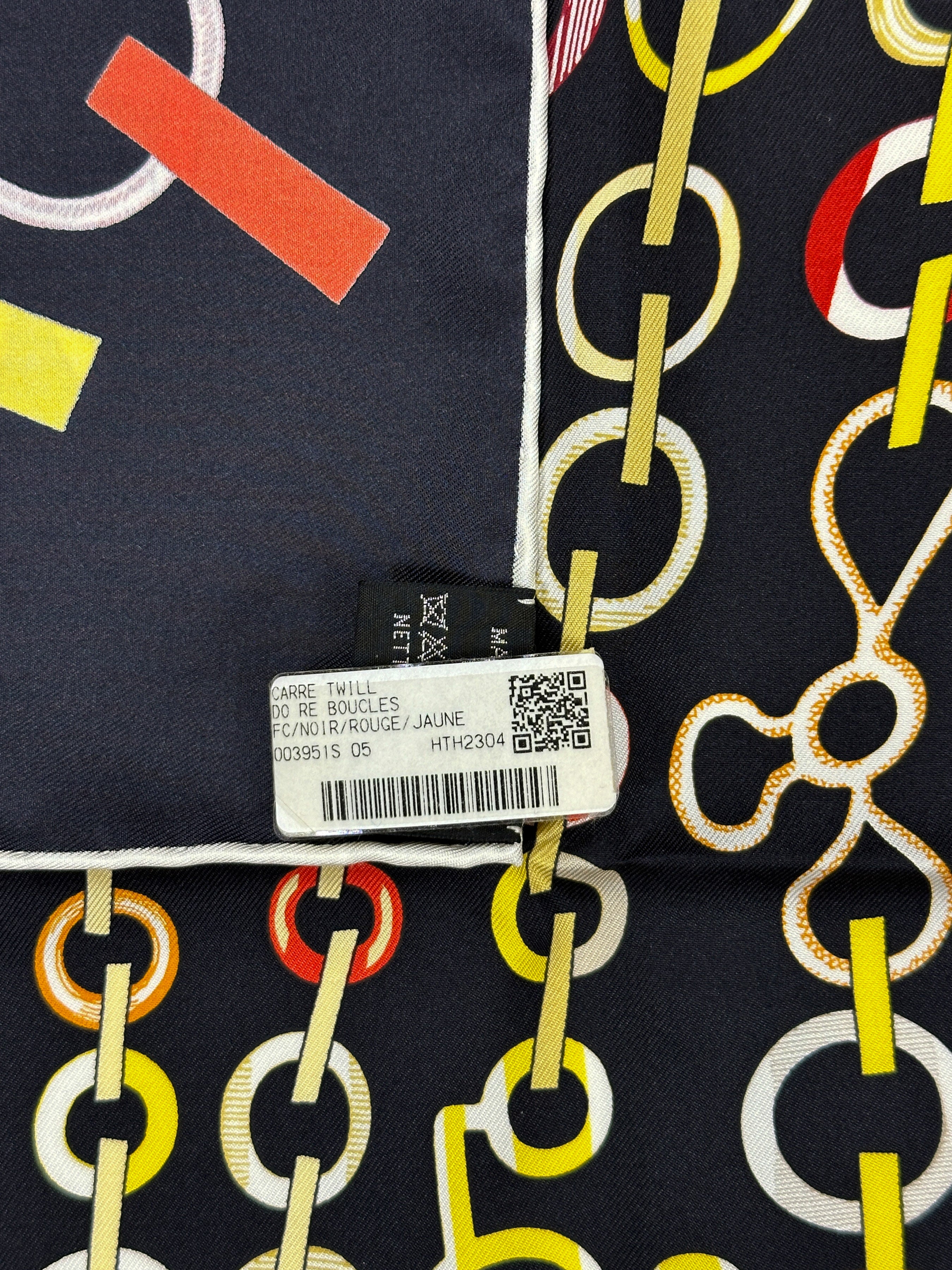 Hermès Do Re Boucles 90