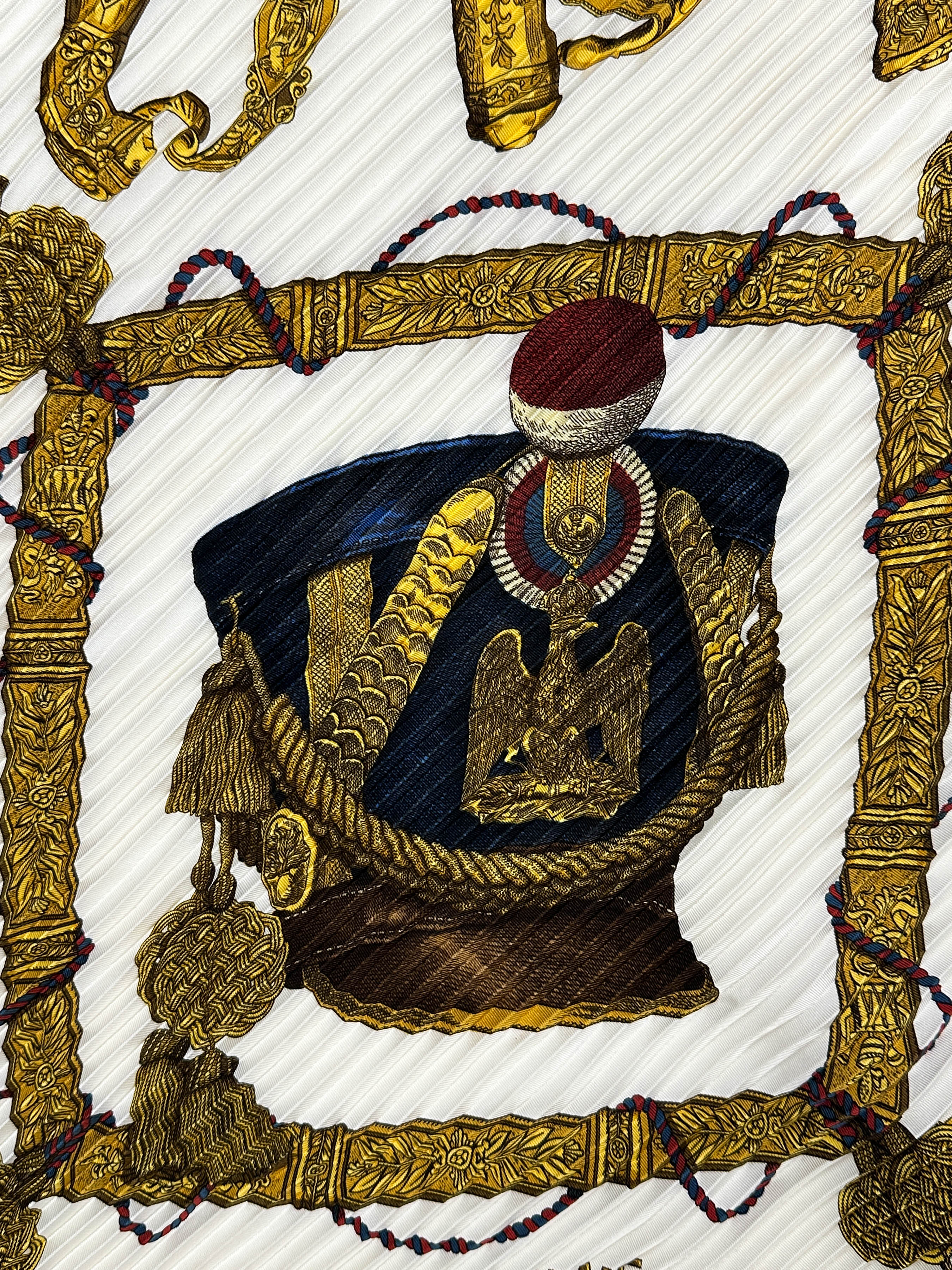 Hermès Grand Uniforme Plissé 90