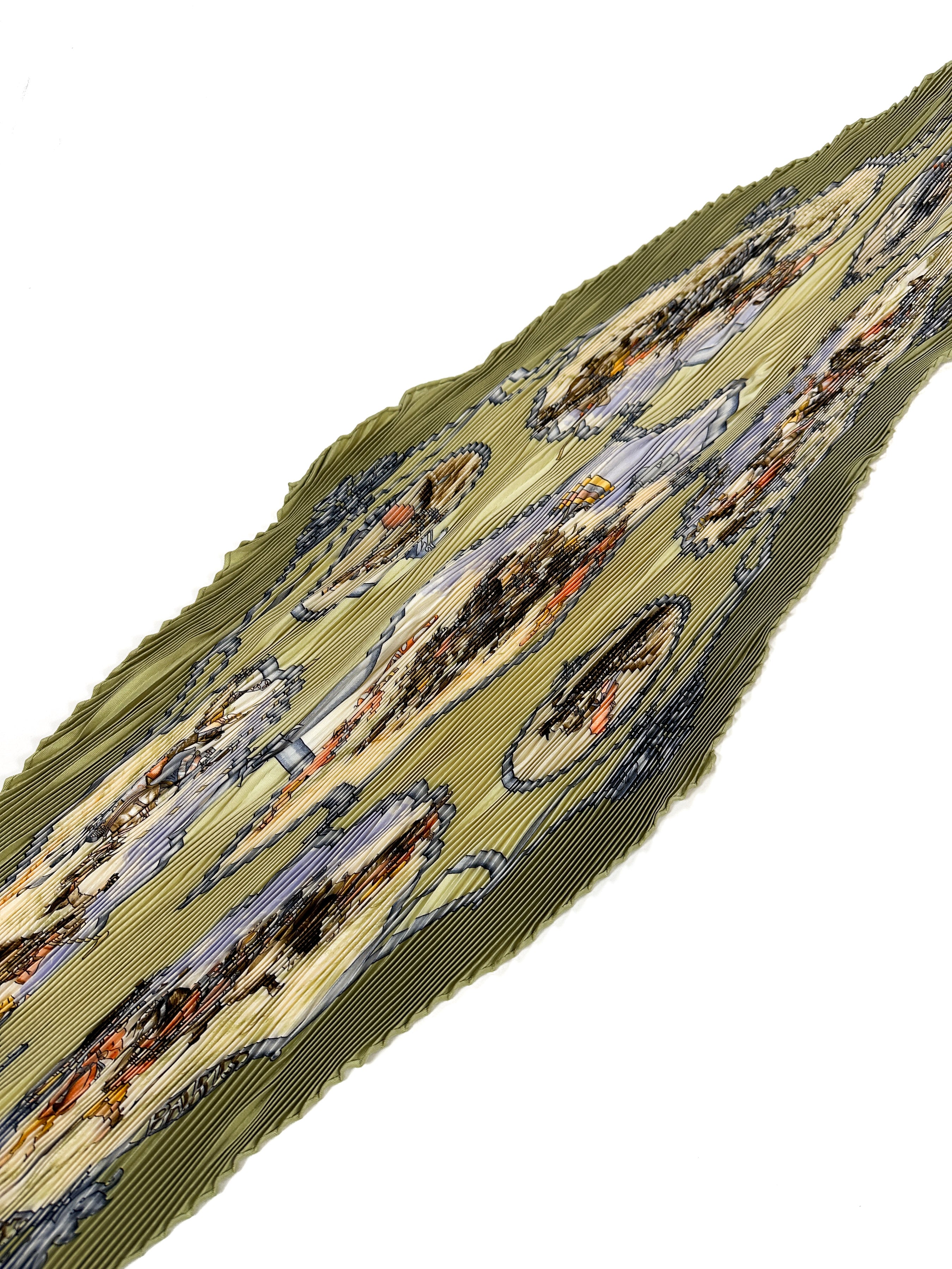 Hermès Les Chevaux des Moghols Plissé 90