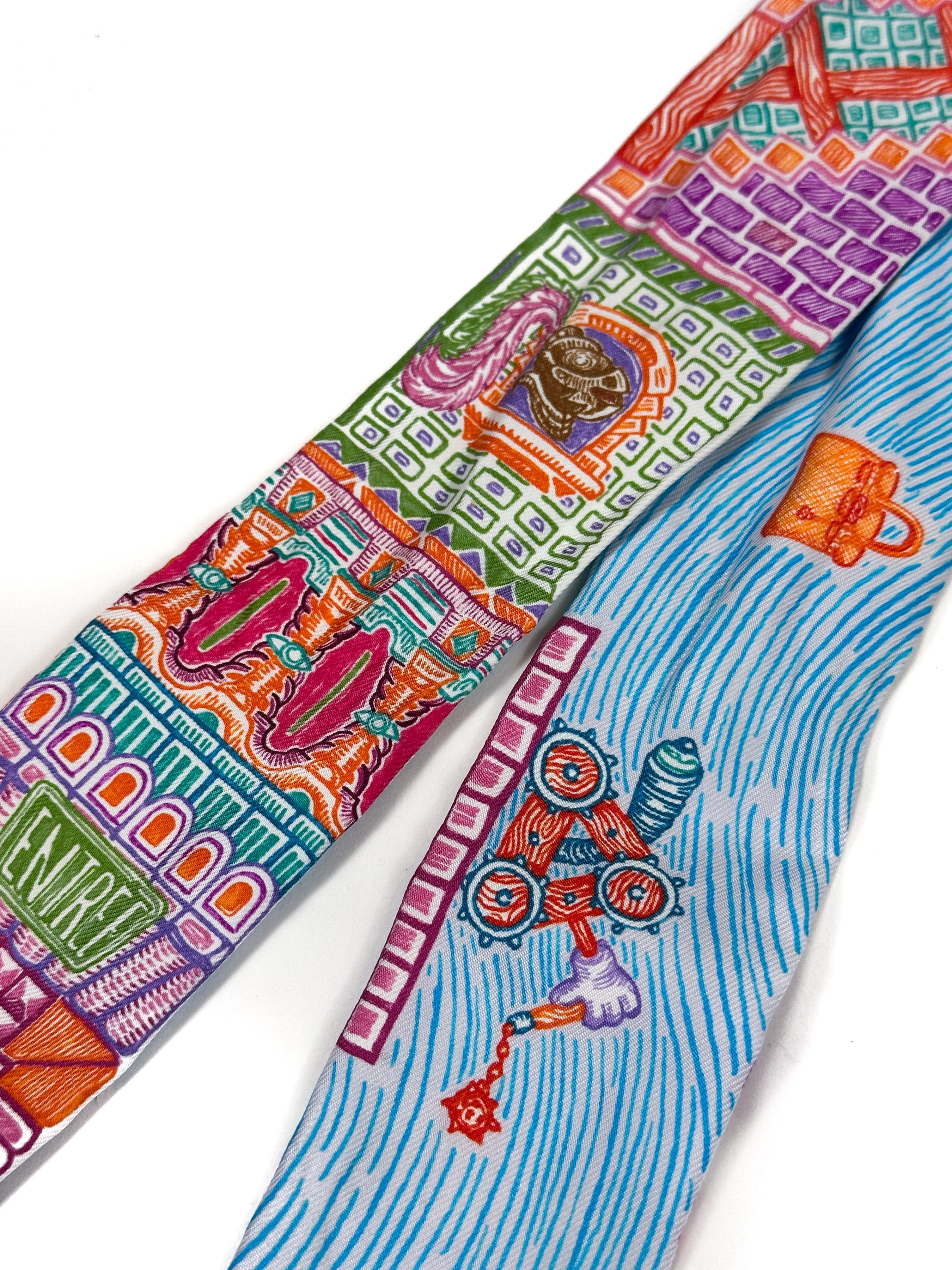 Hermès Super Silk Quest Twilly