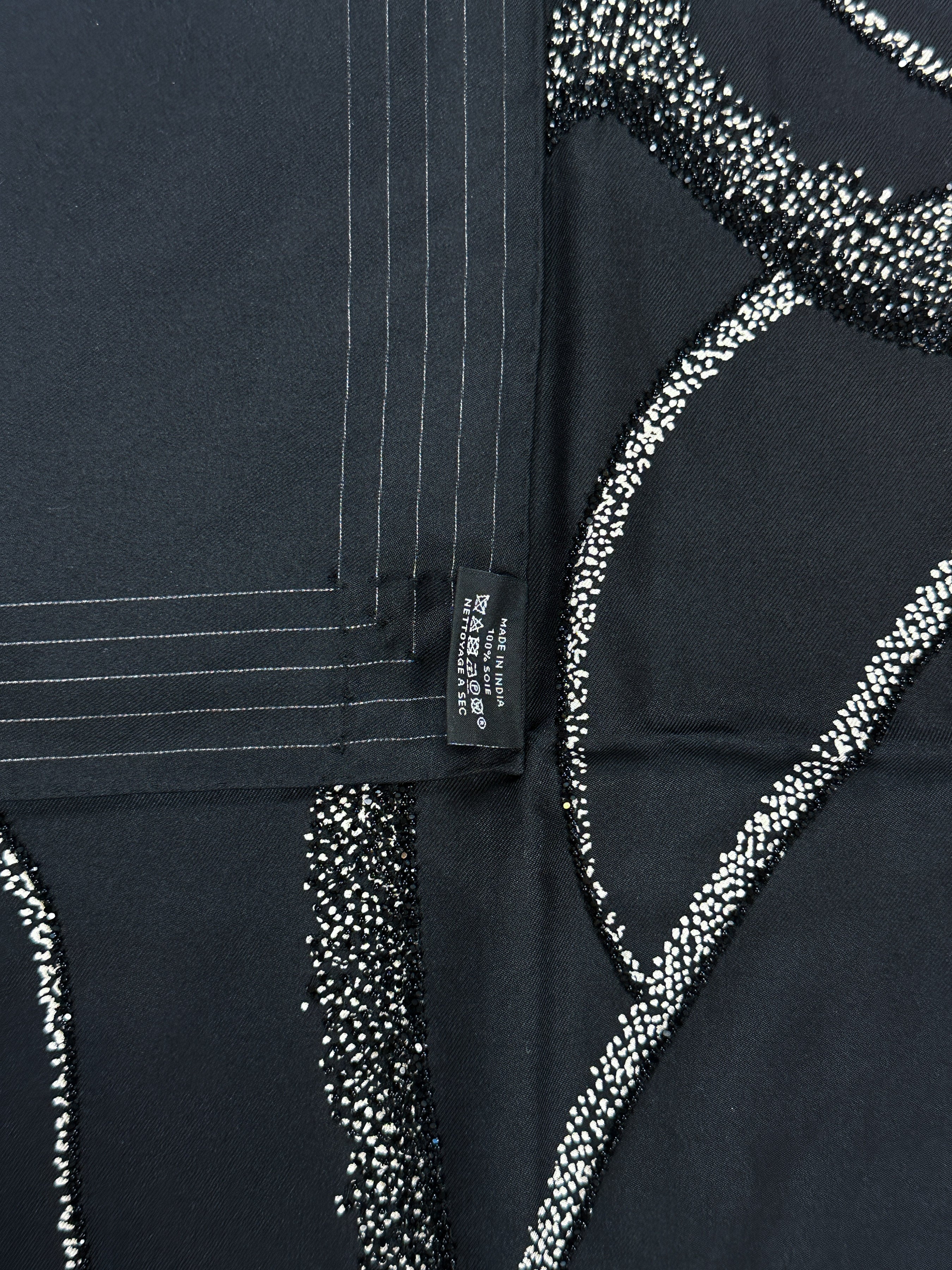 Hermès Cheval de Nuit Exceptional Beaded 90