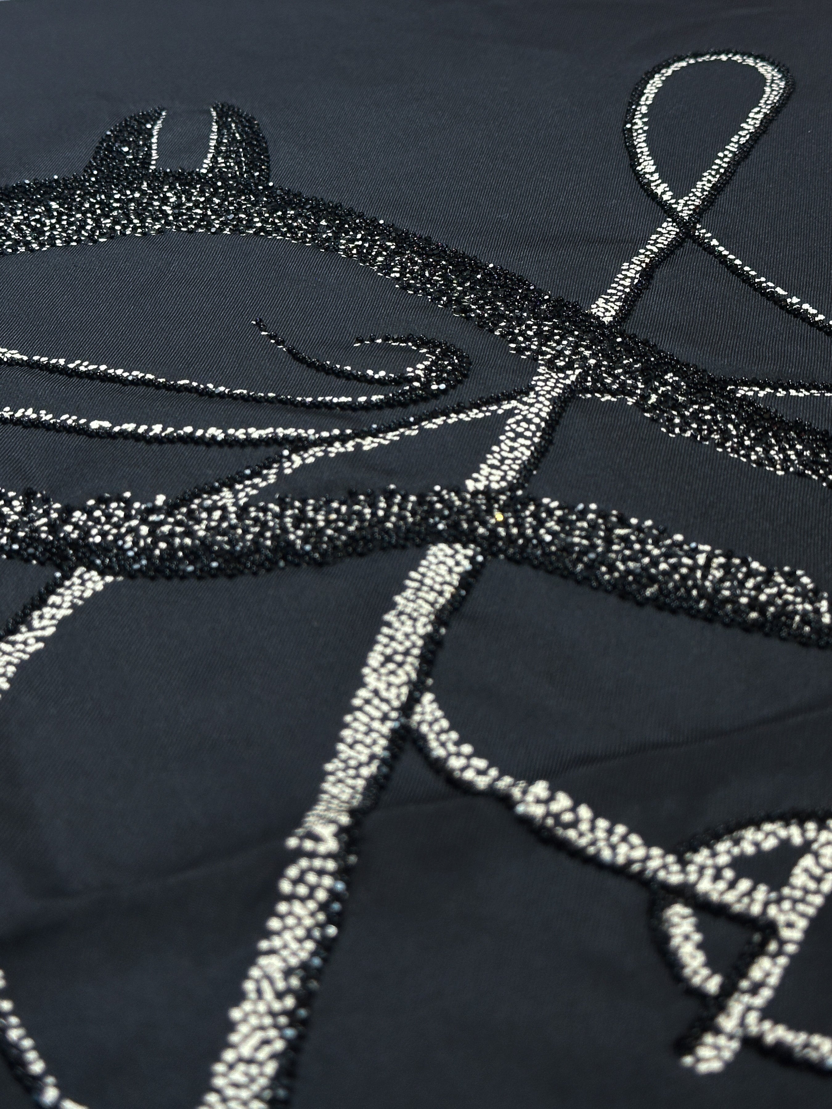 Hermès Cheval de Nuit Exceptional Beaded 90