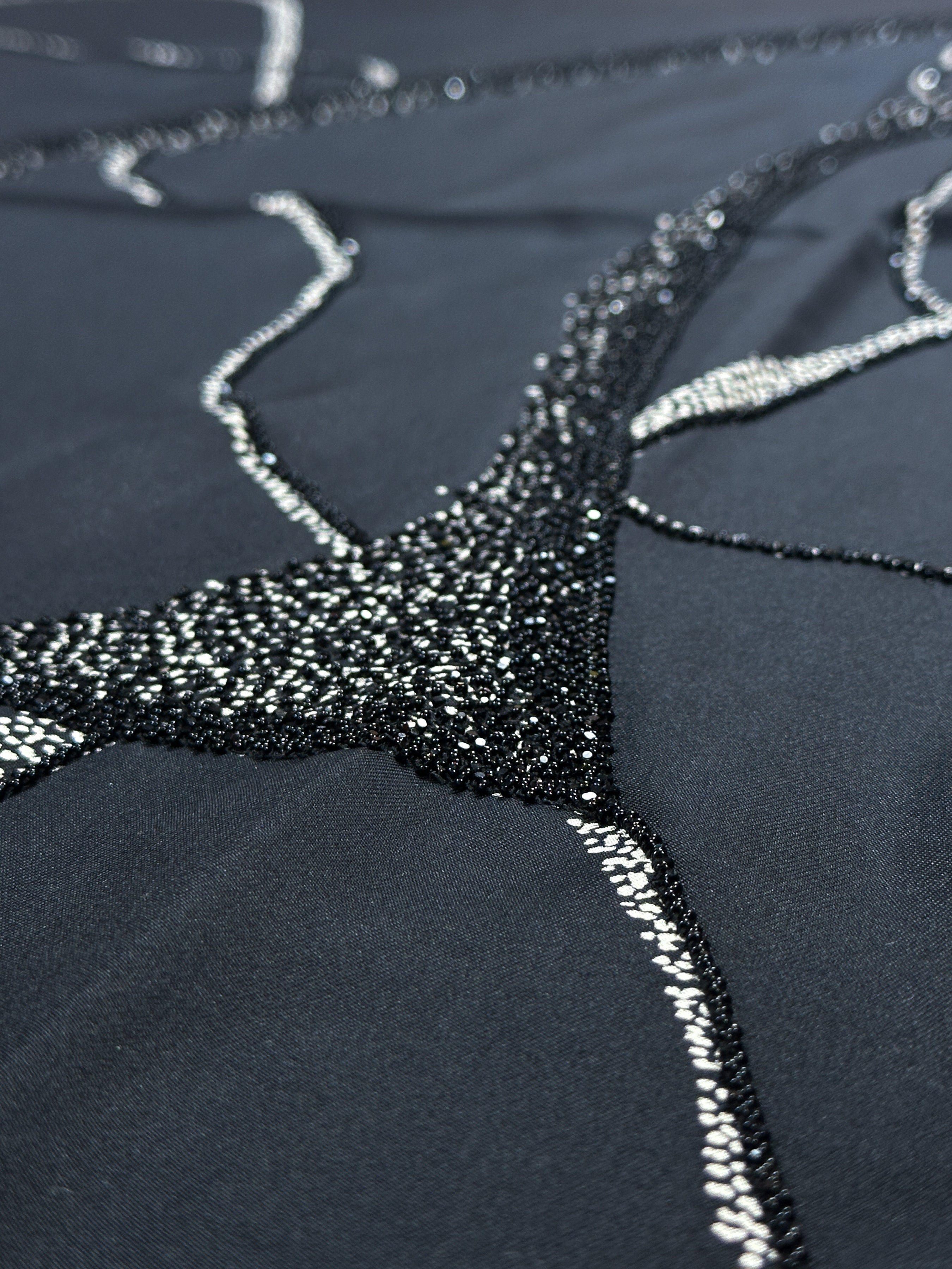 Hermès Cheval de Nuit Exceptional Beaded 90