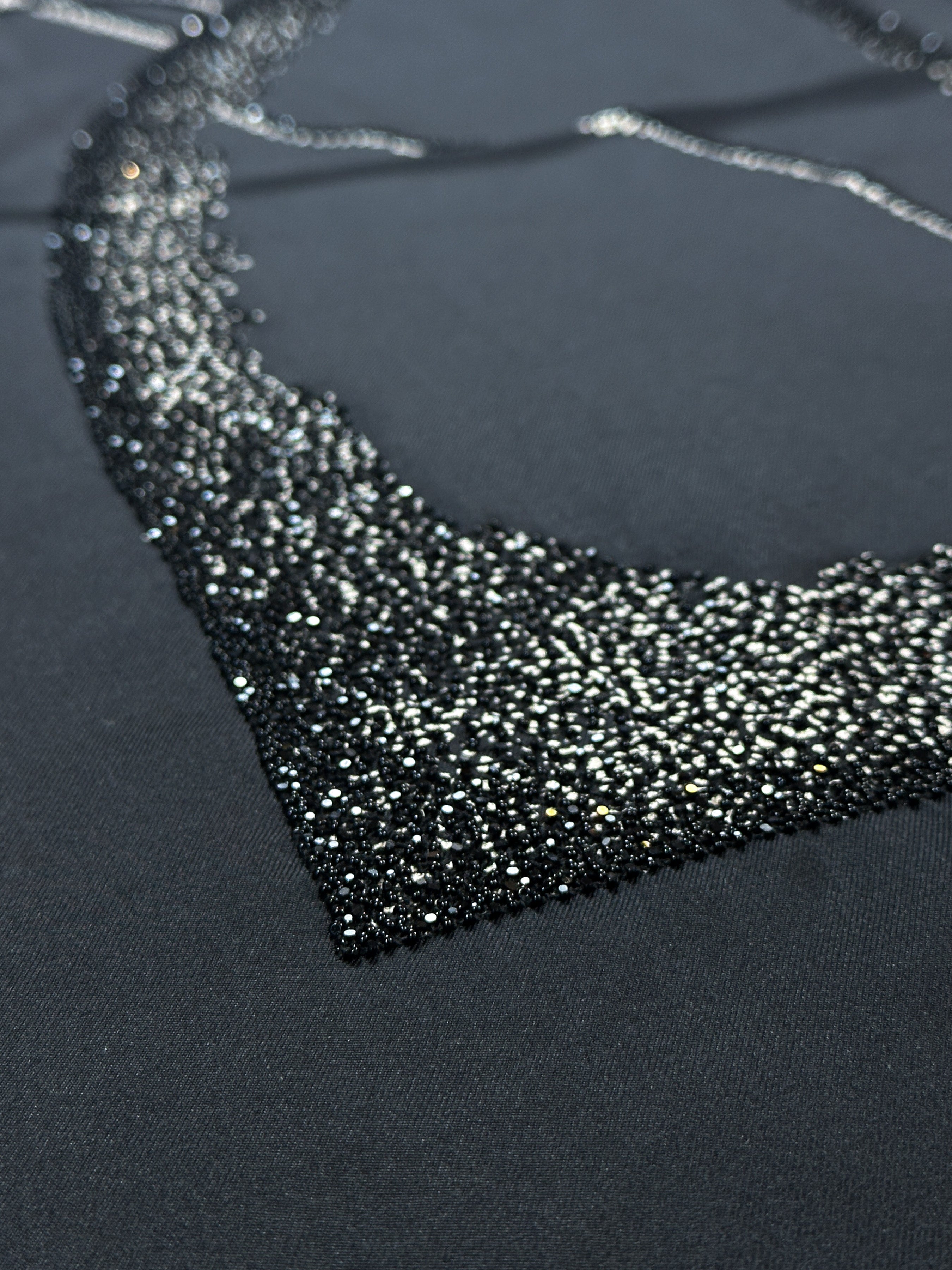 Hermès Cheval de Nuit Exceptional Beaded 90