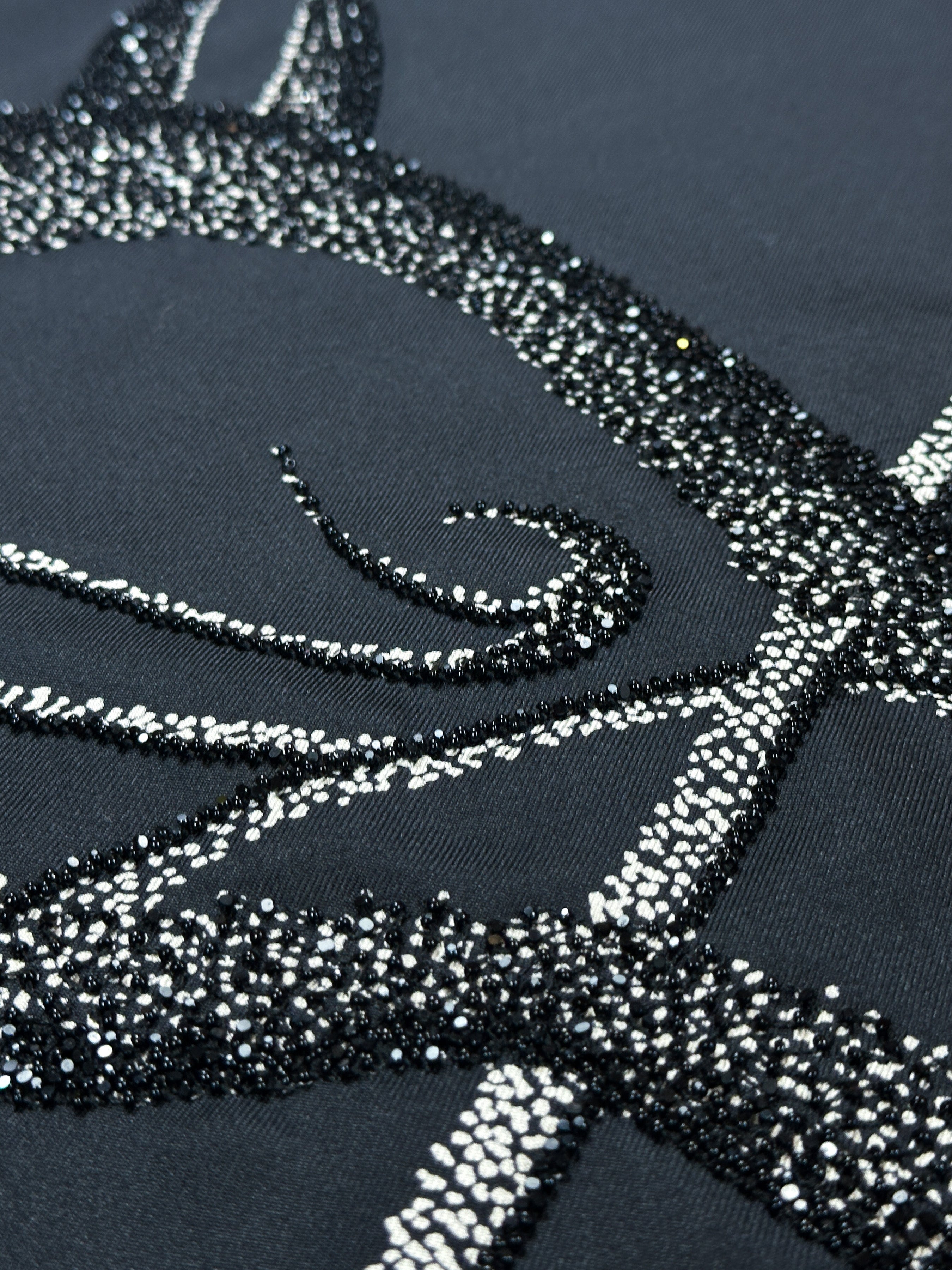 Hermès Cheval de Nuit Exceptional Beaded 90