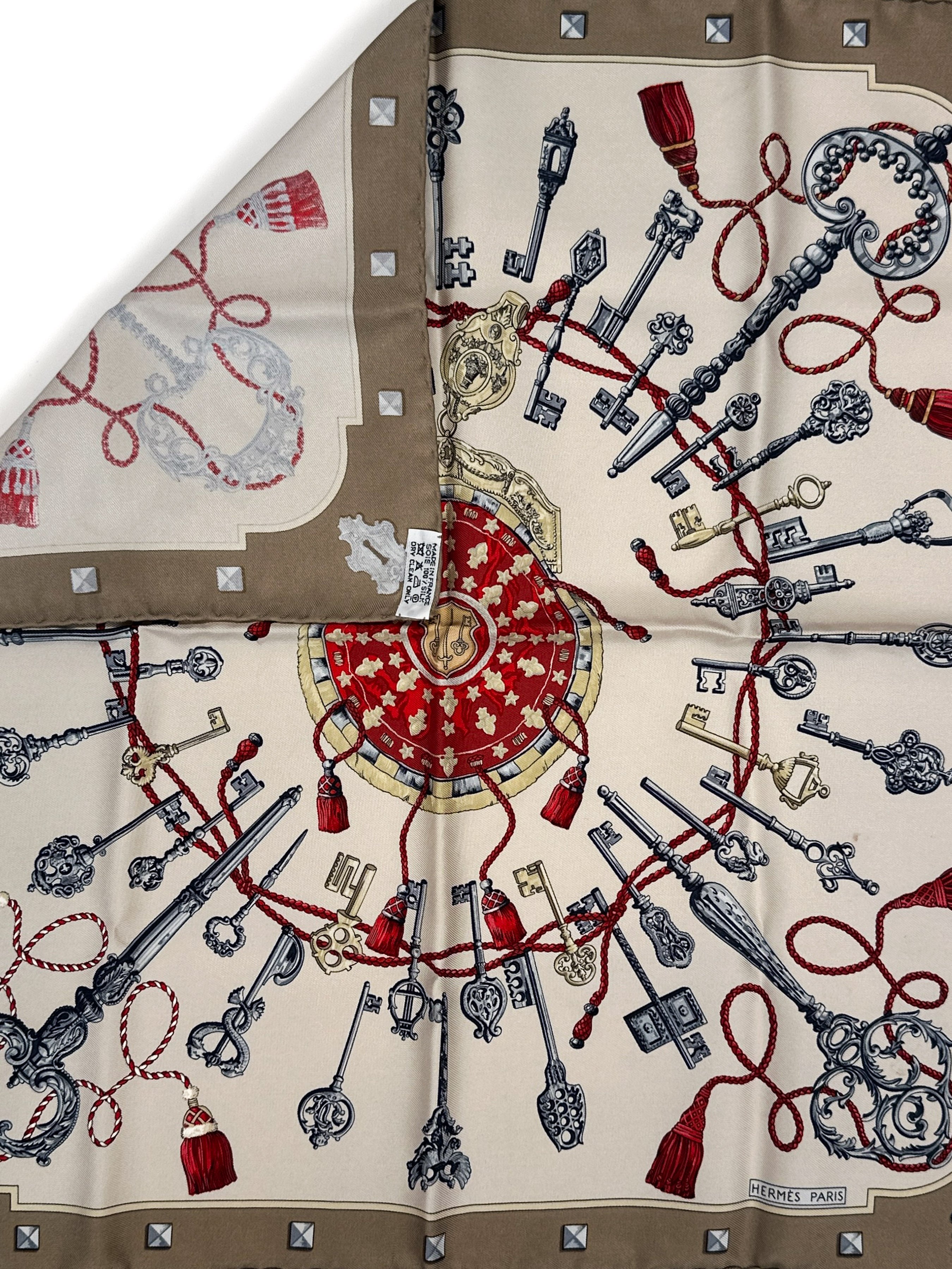 Hermès Les Cles 90