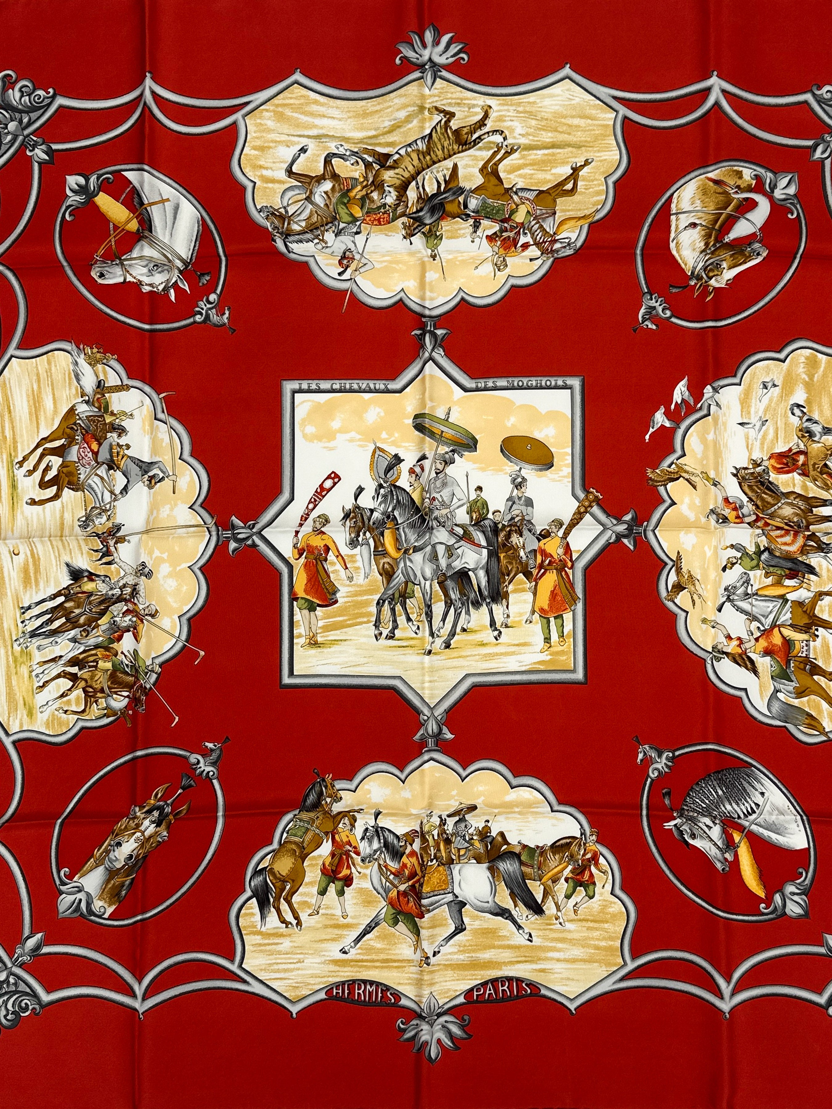 Hermès Les Chevaux des Moghols 90