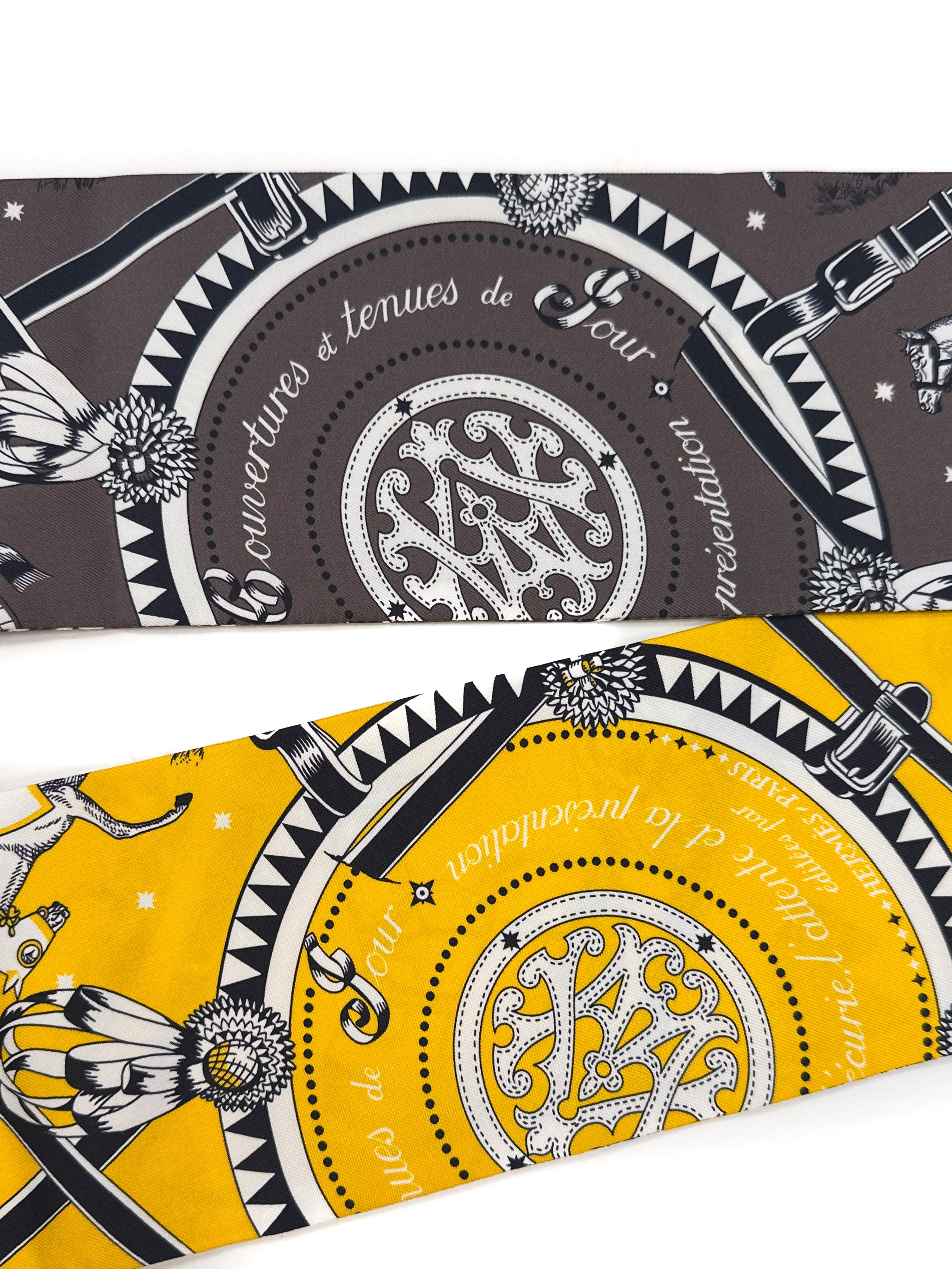 Hermès Couvertures et Tenues de Jour Bandana Maxi Twilly Slim