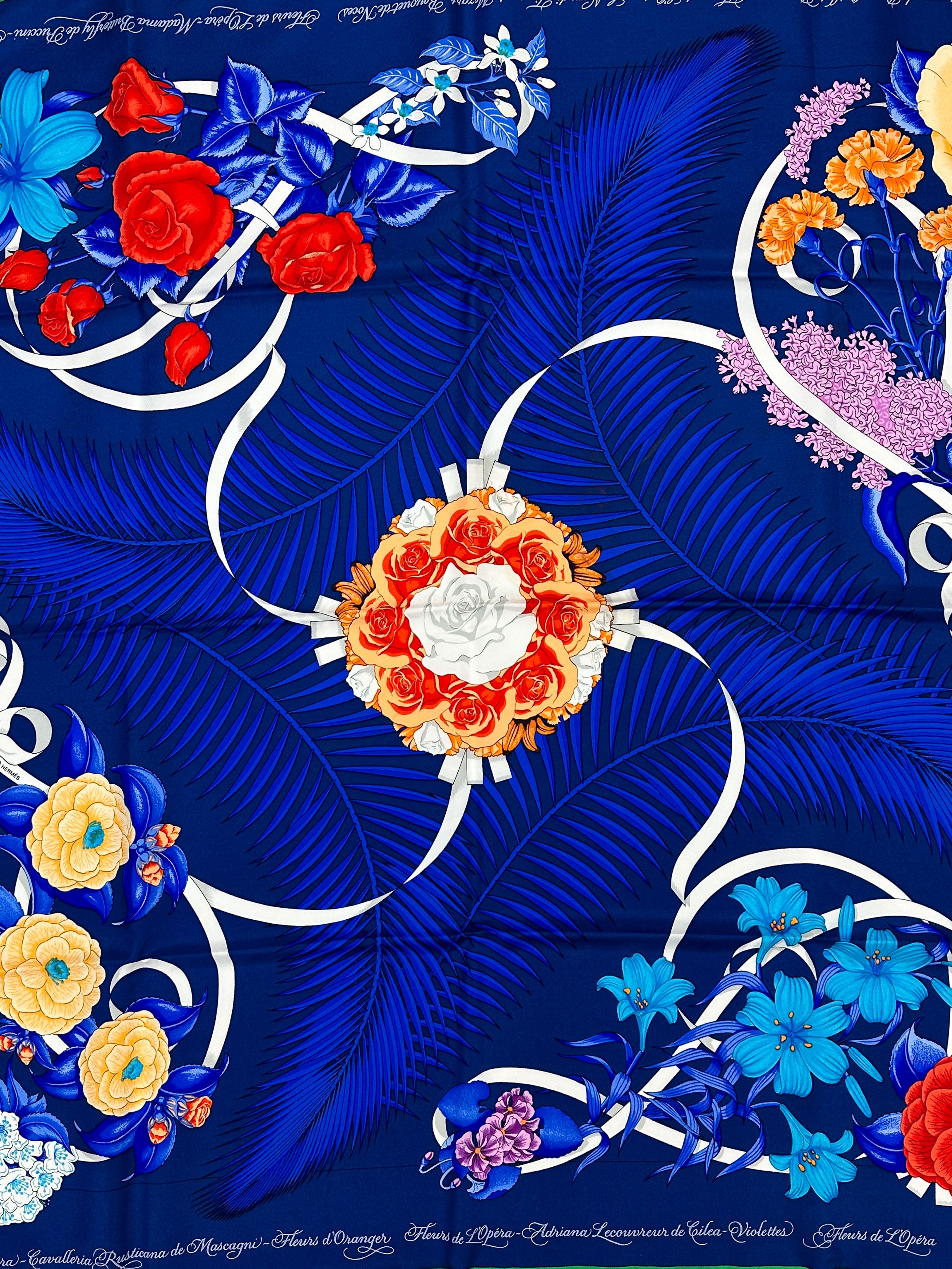 Hermès Fleurs de L’Opéra 90