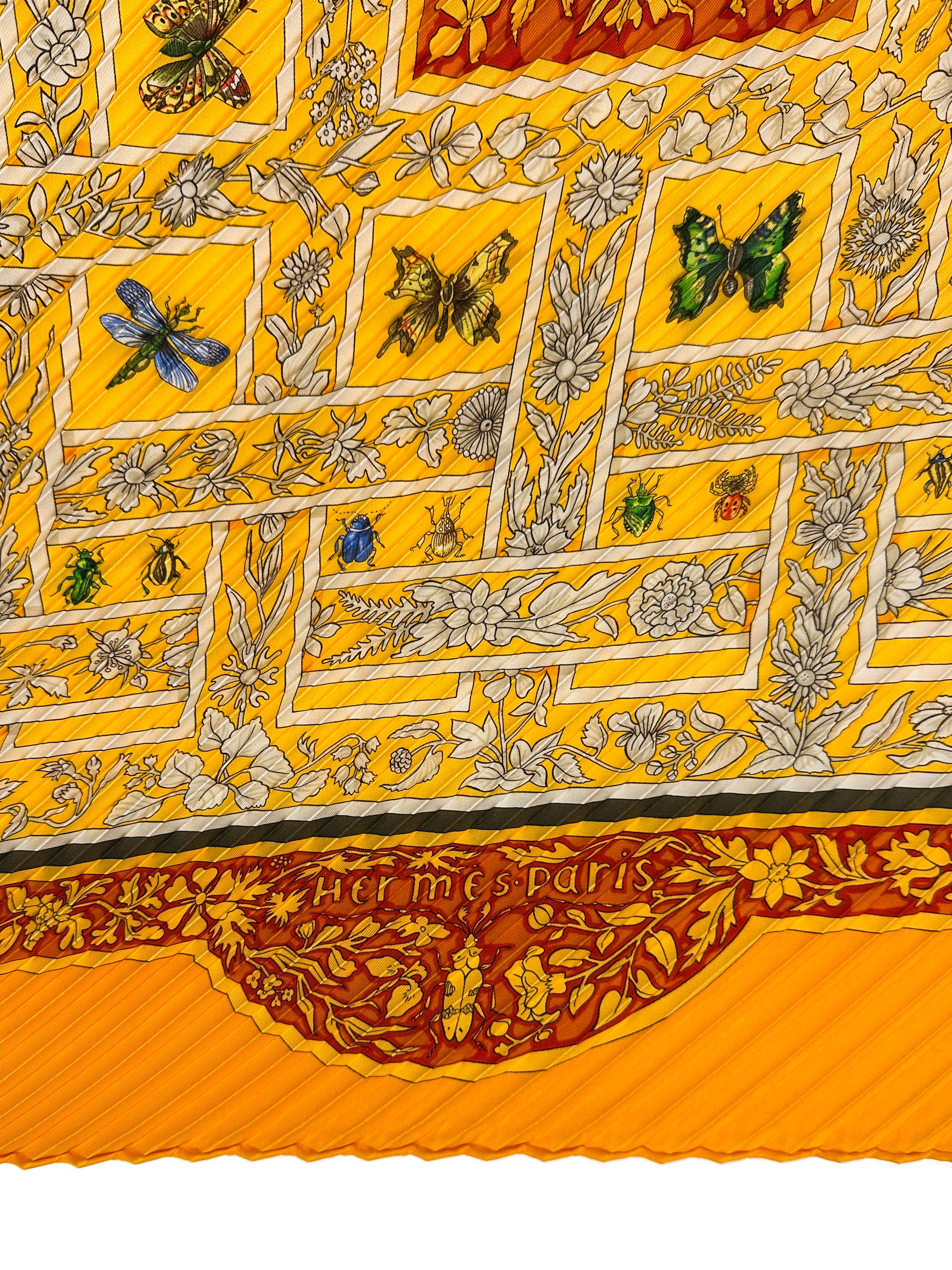 Hermès Joyaux de L'ete Plissé 90