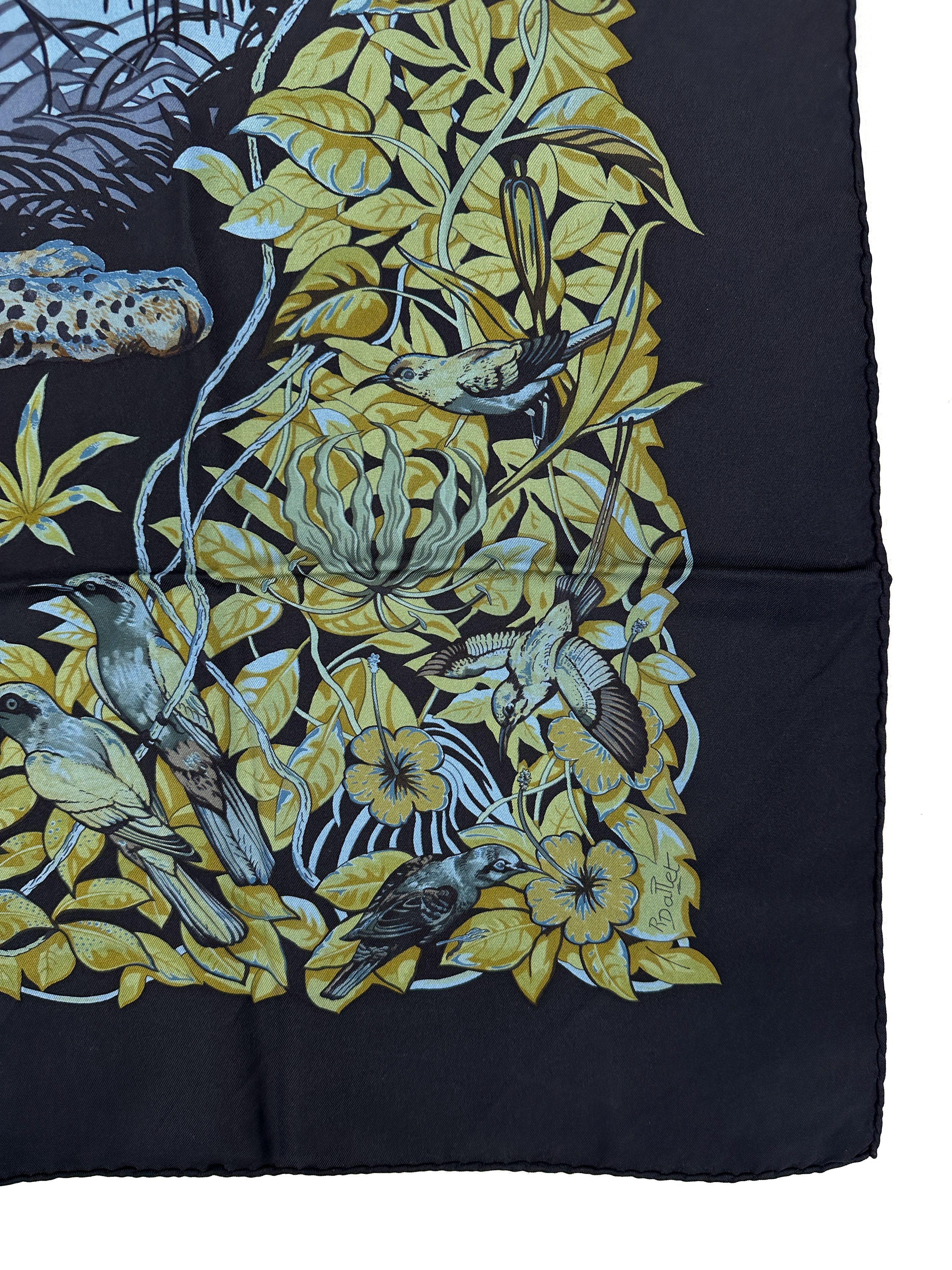 Hermès Jungle Love Dip Dye 90