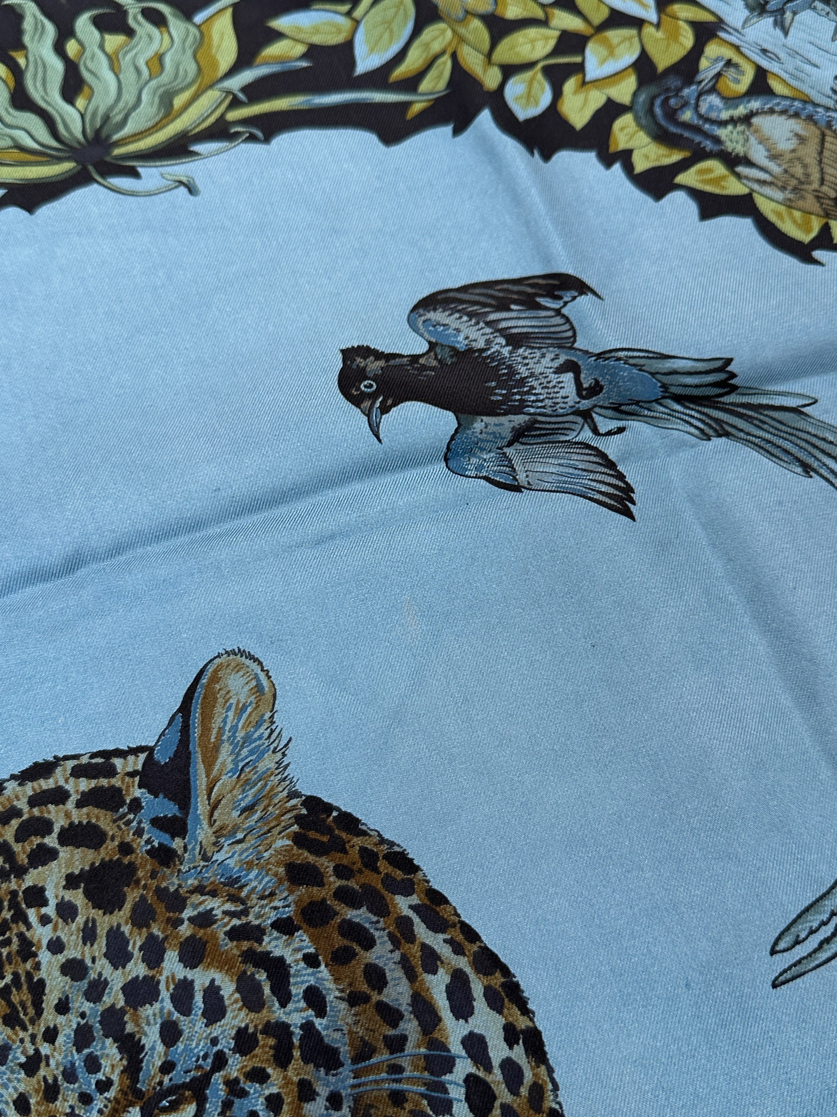 Hermès Jungle Love Dip Dye 90