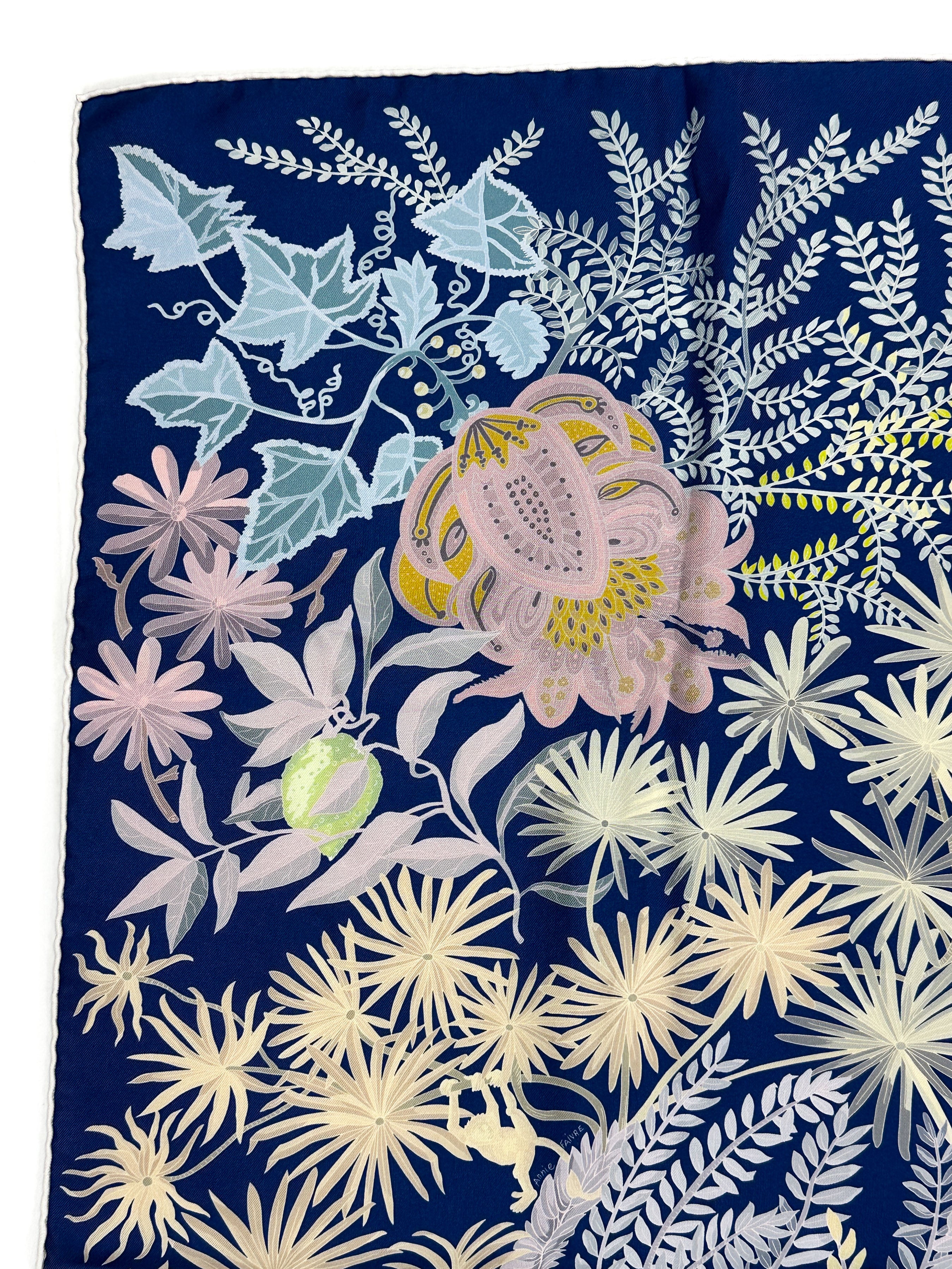 Hermès Le Jardin des Peintres Double Face 90