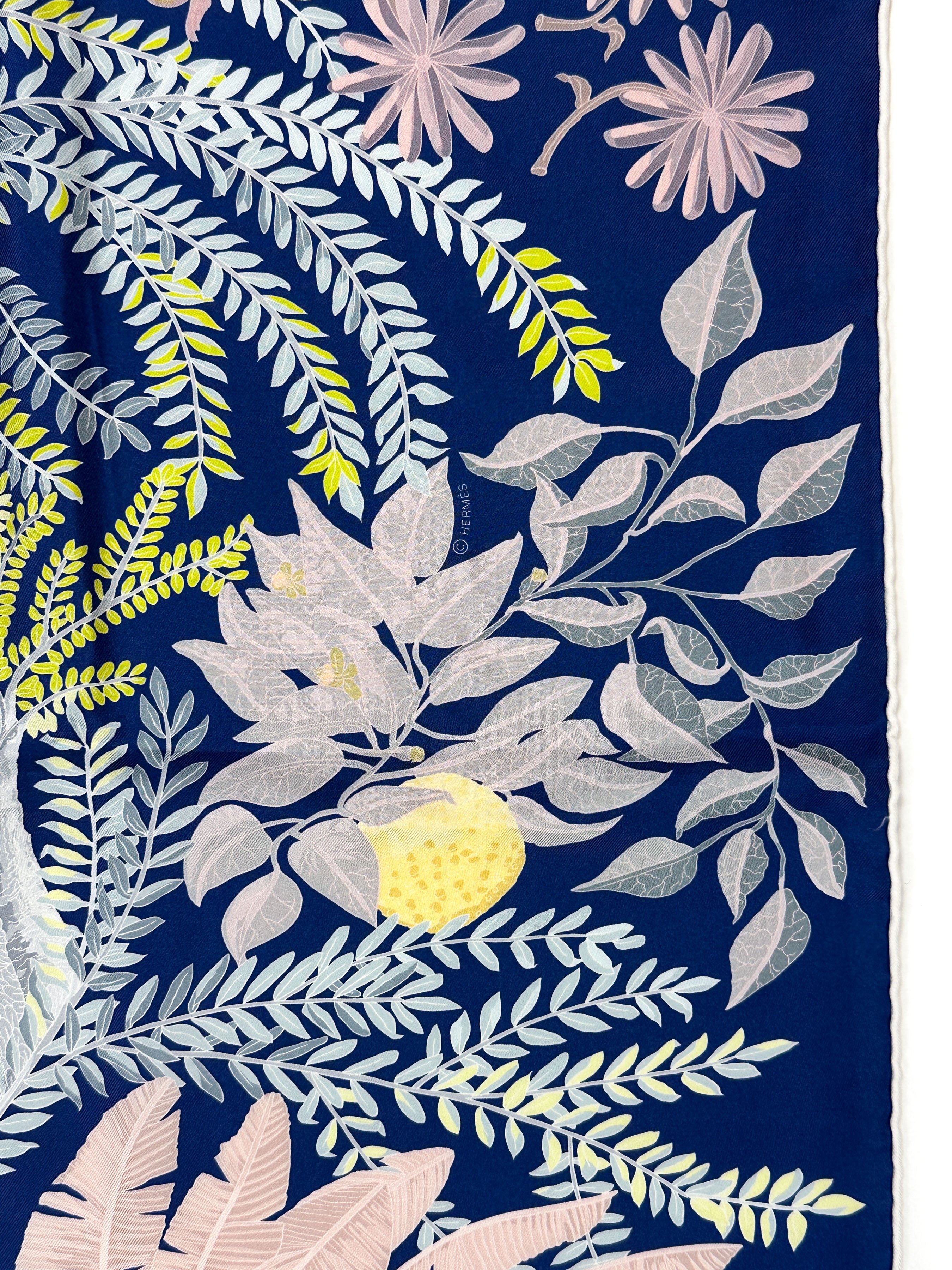 Hermès Le Jardin des Peintres Double Face 90