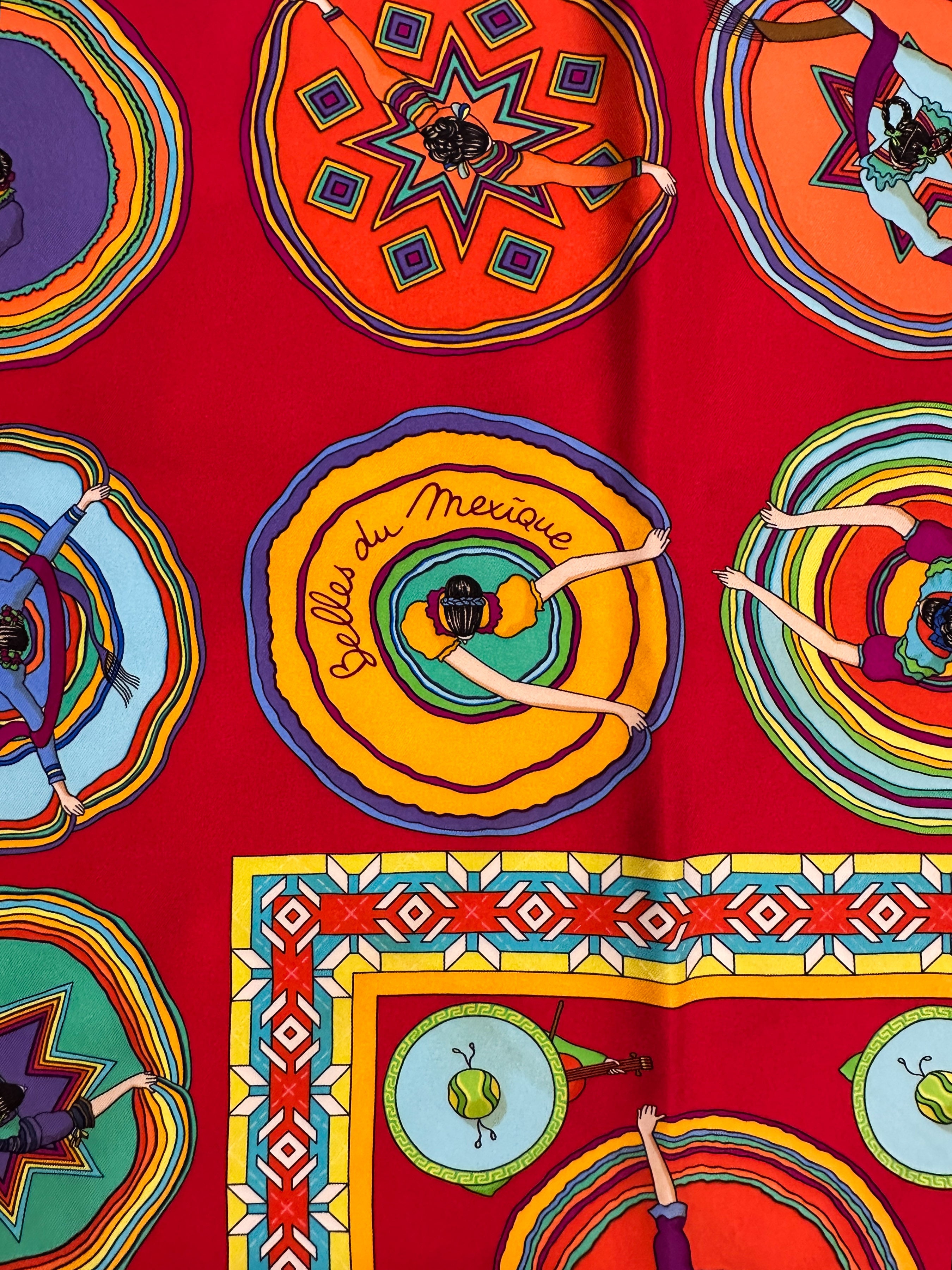 Hermès Belles du Mexique 90