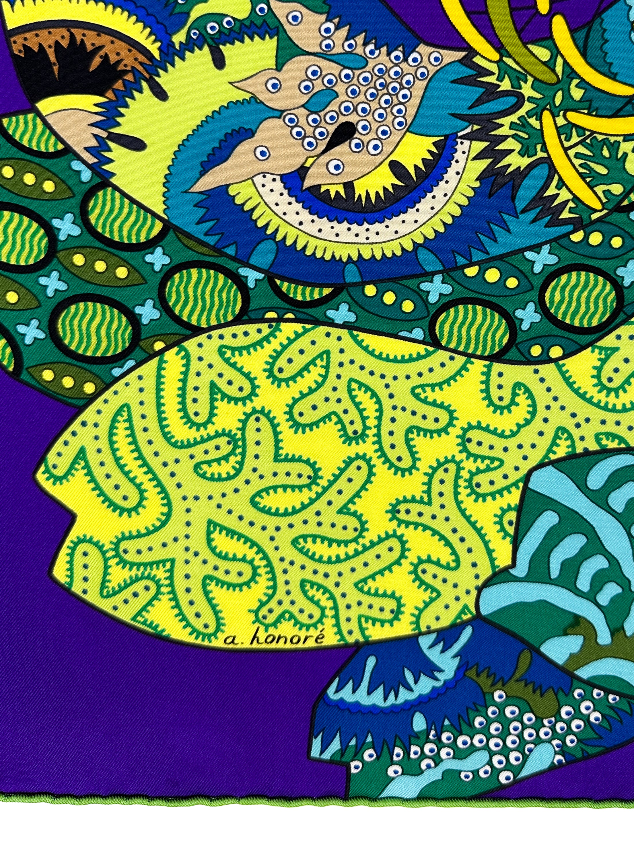Hermès Fleurs d'indiennes 90