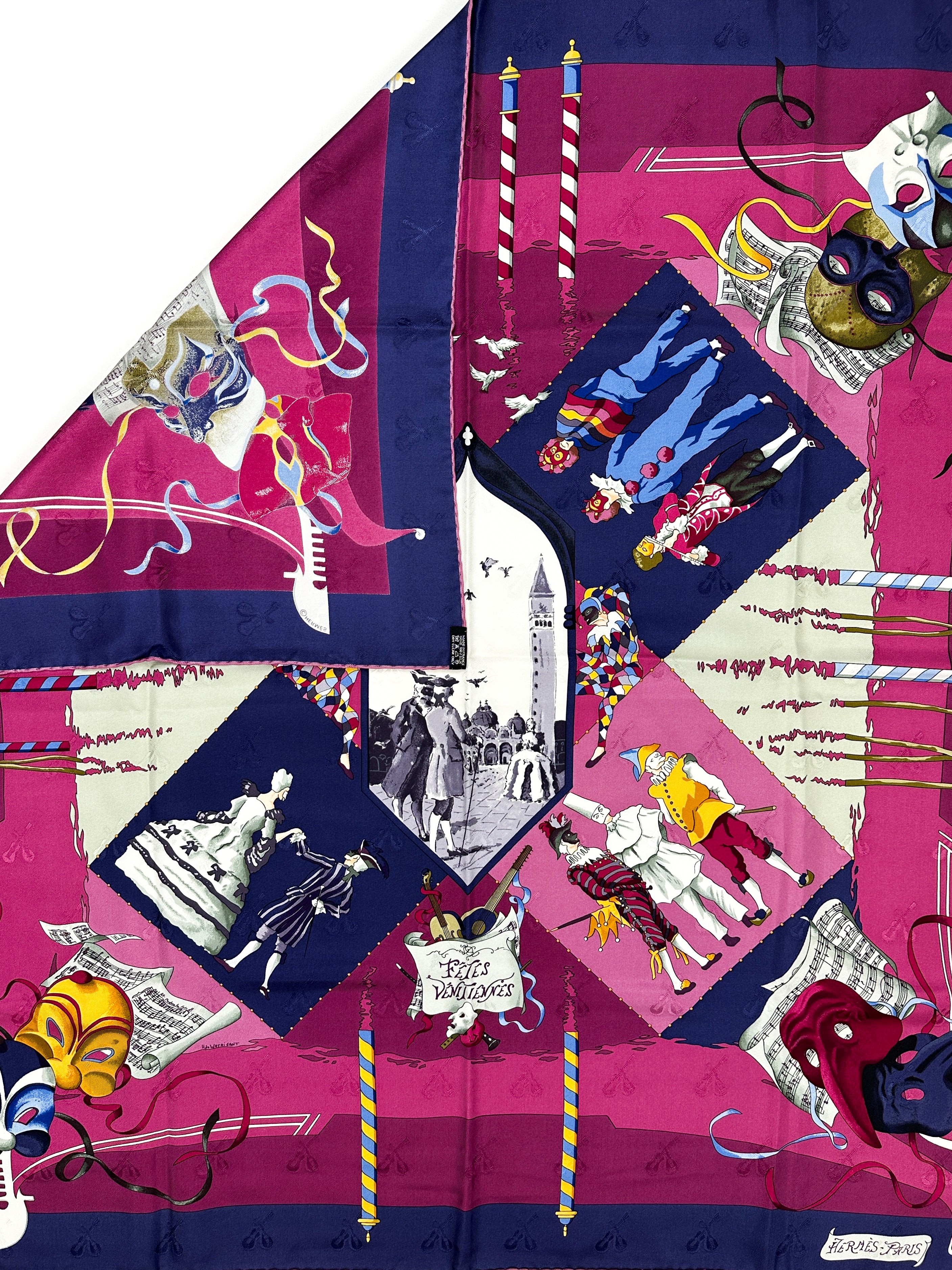 Hermès Fêtes Venitiennes 90
