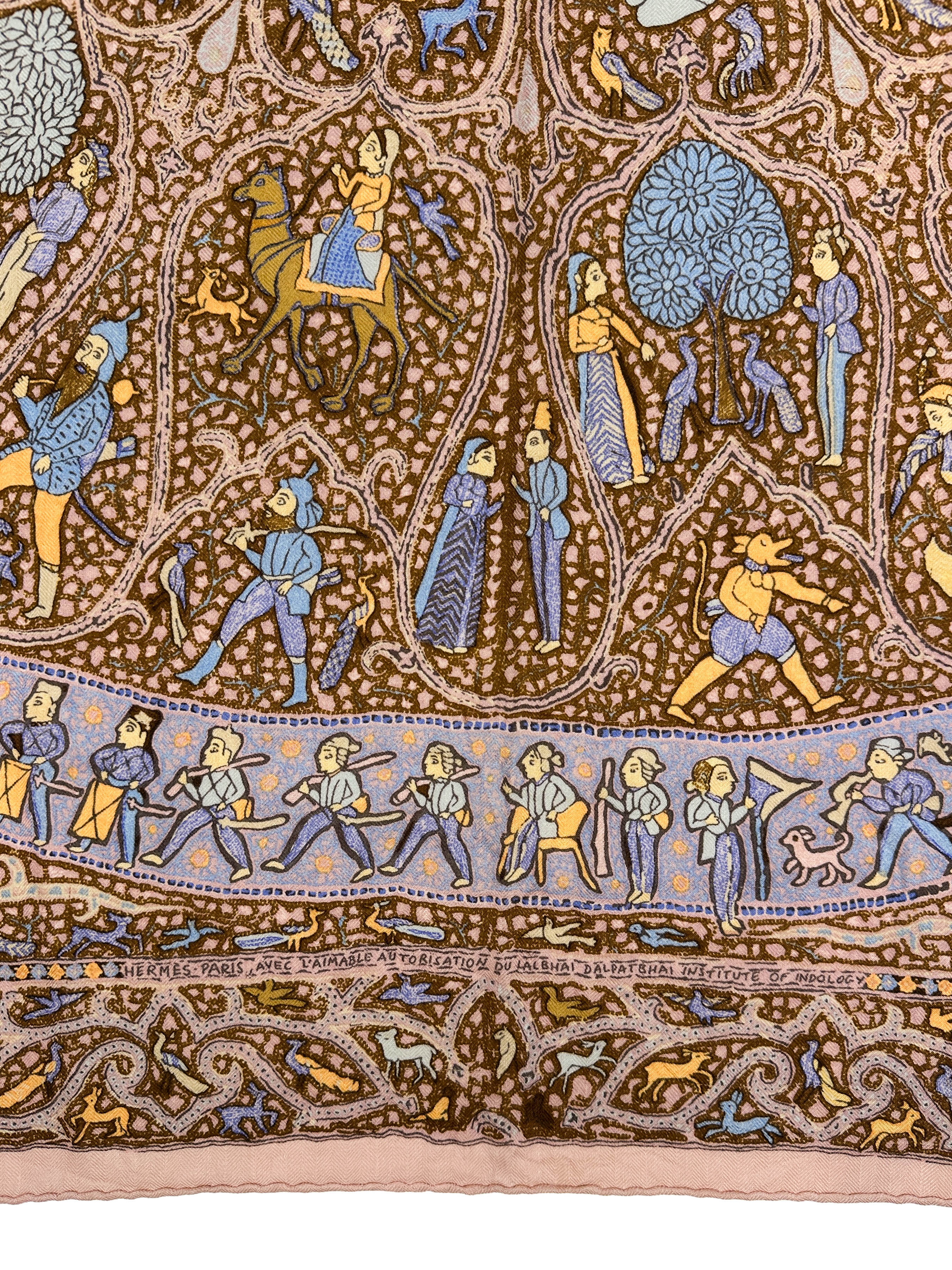 Hermès Lalbhai Cashmere Silk 140