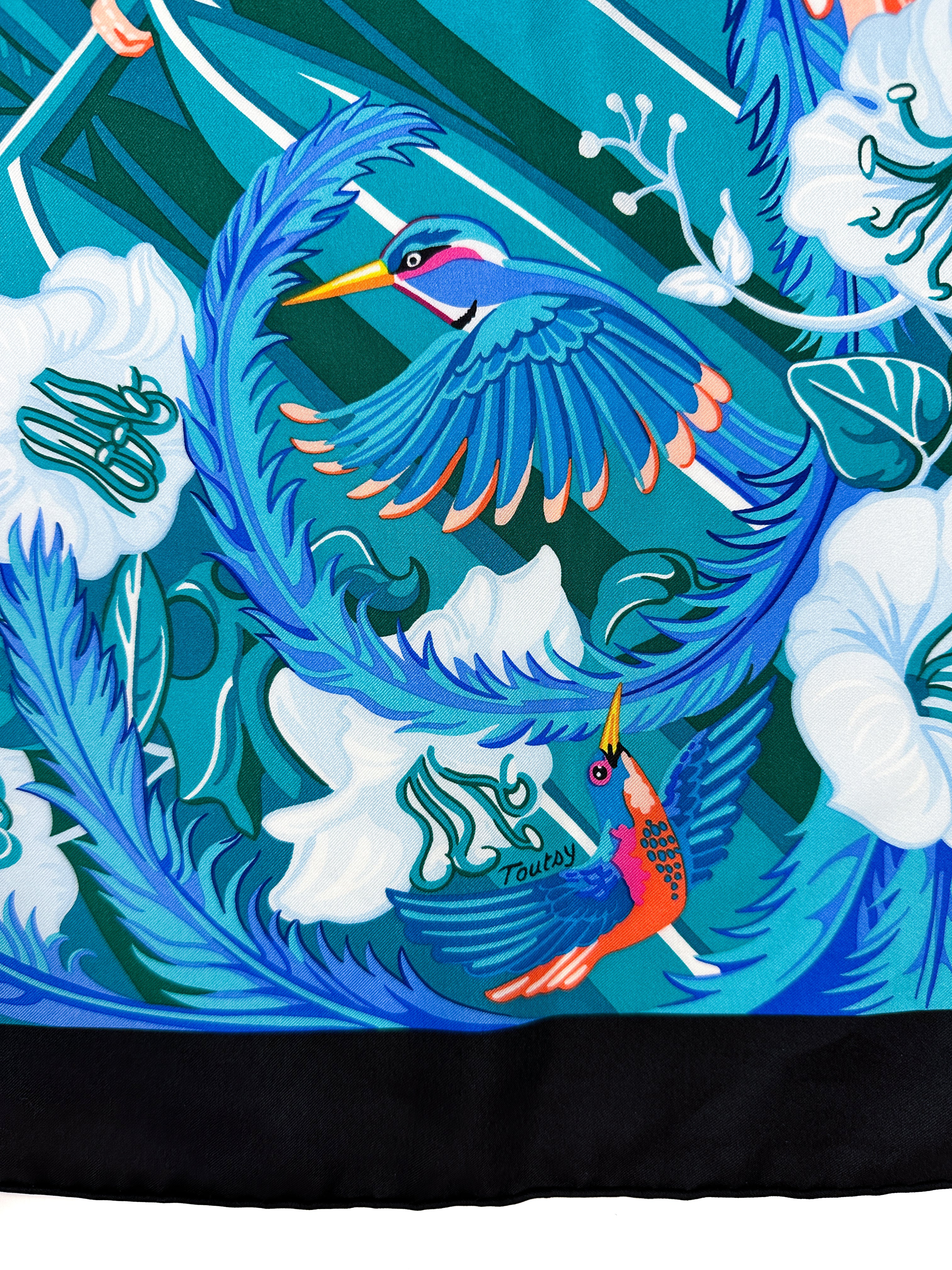 Hermès Carnaval des Oiseaux Silk 140