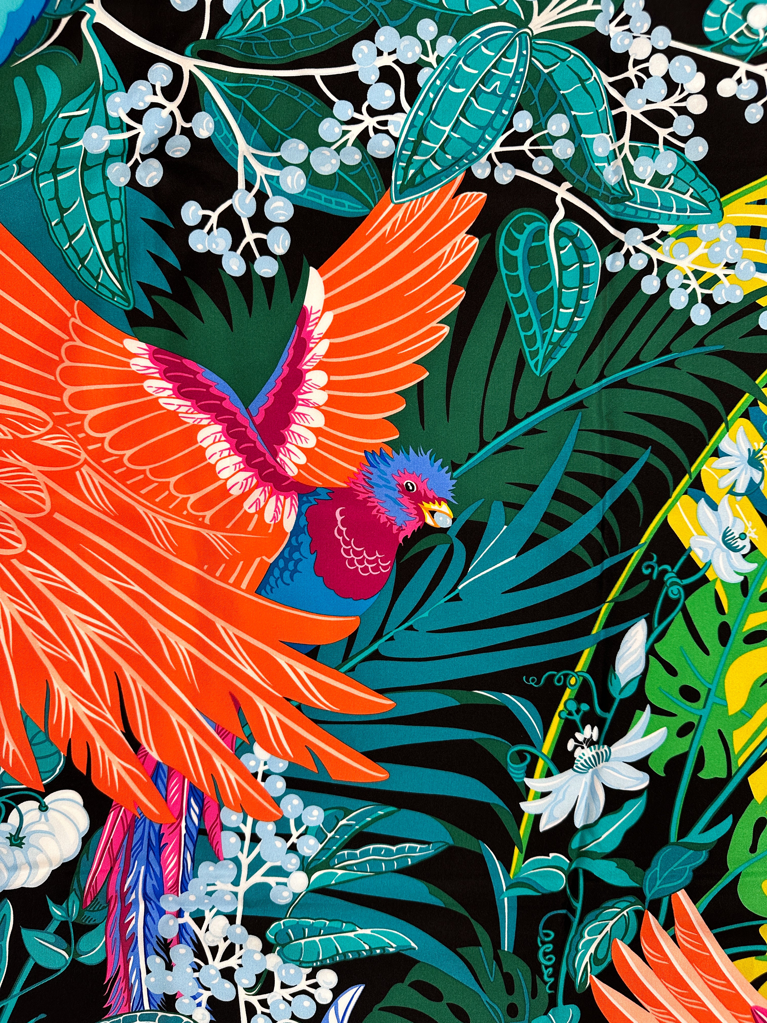 Hermès Carnaval des Oiseaux Silk 140