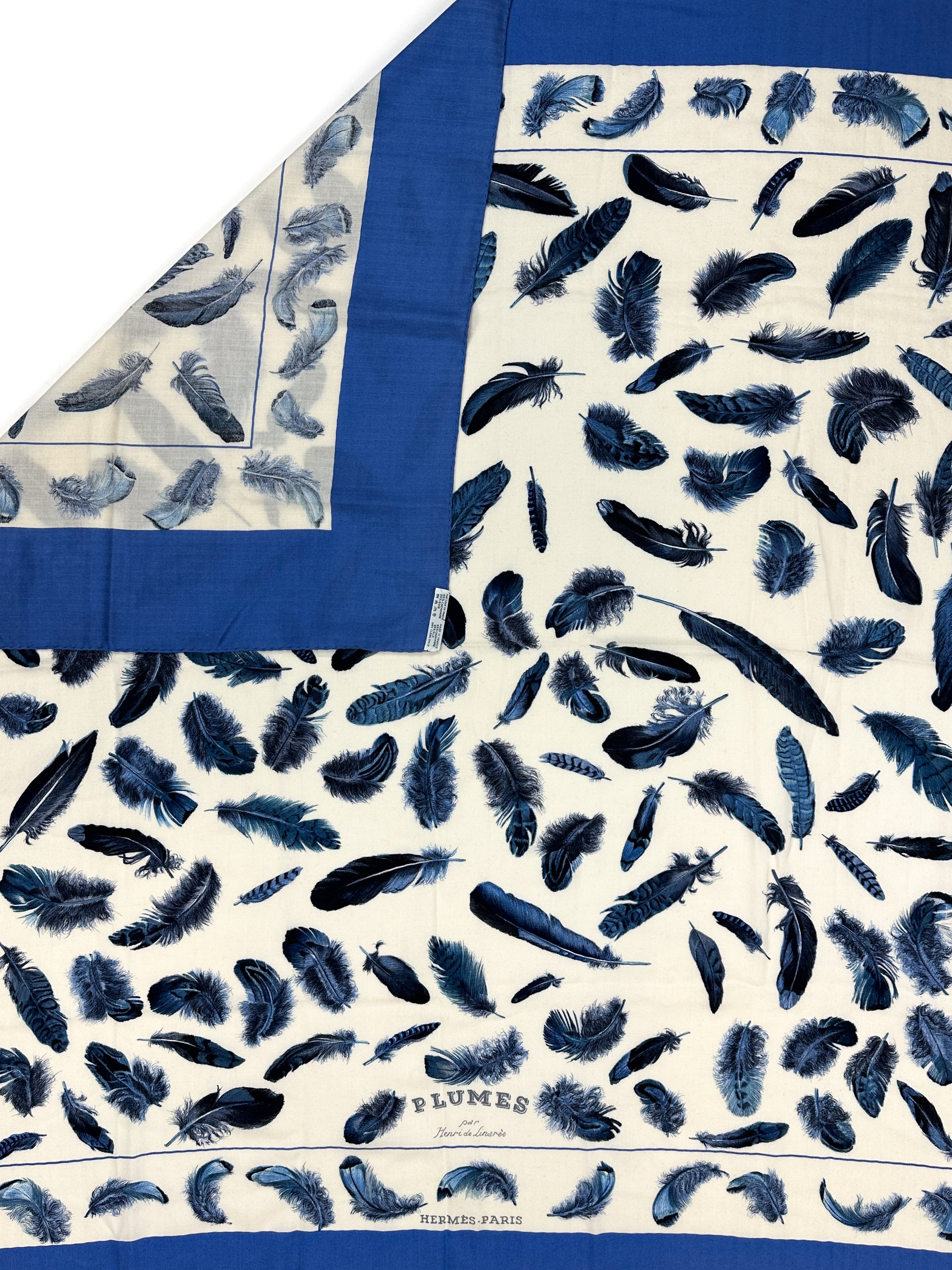 Hermès Plumes Cashmere Silk 140