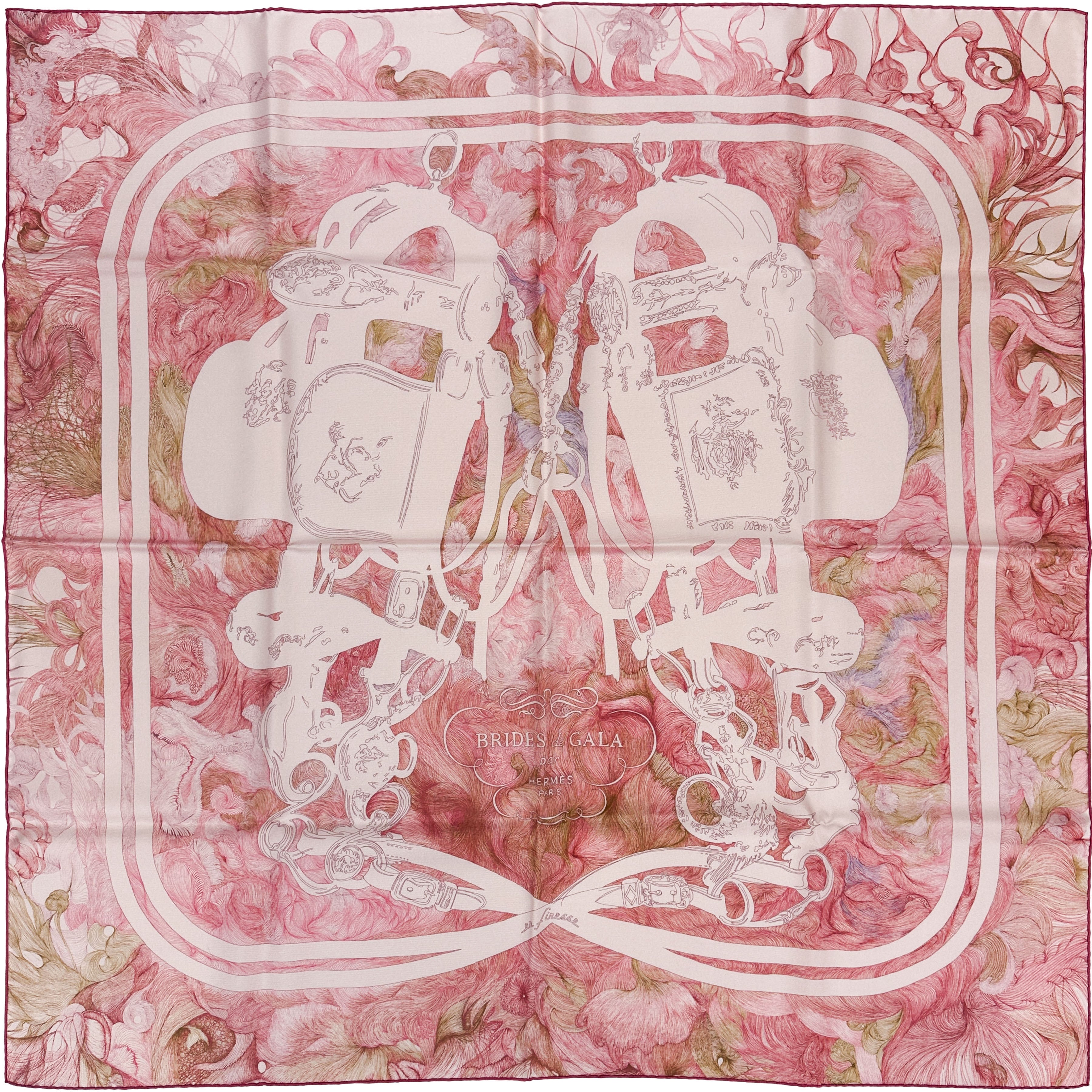 Hermès Brides de Gala Finesse 90