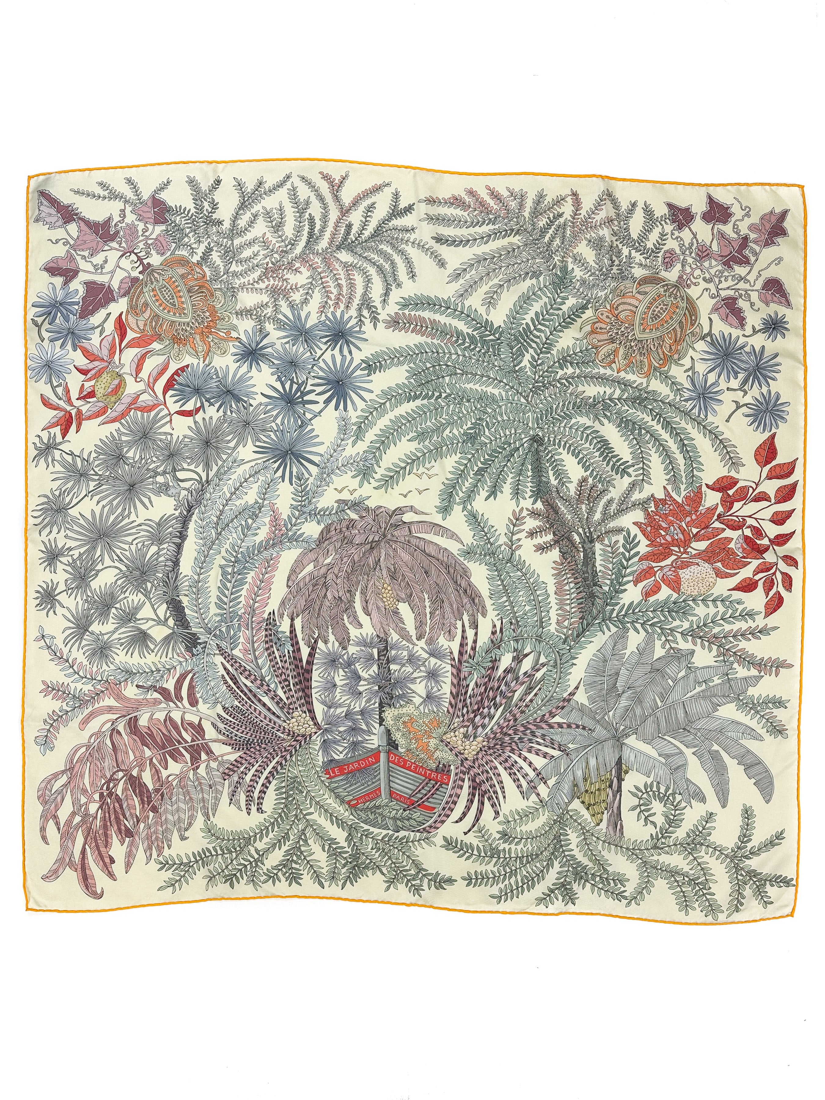 Hermès Le Jardin des Peintres Double Face 90