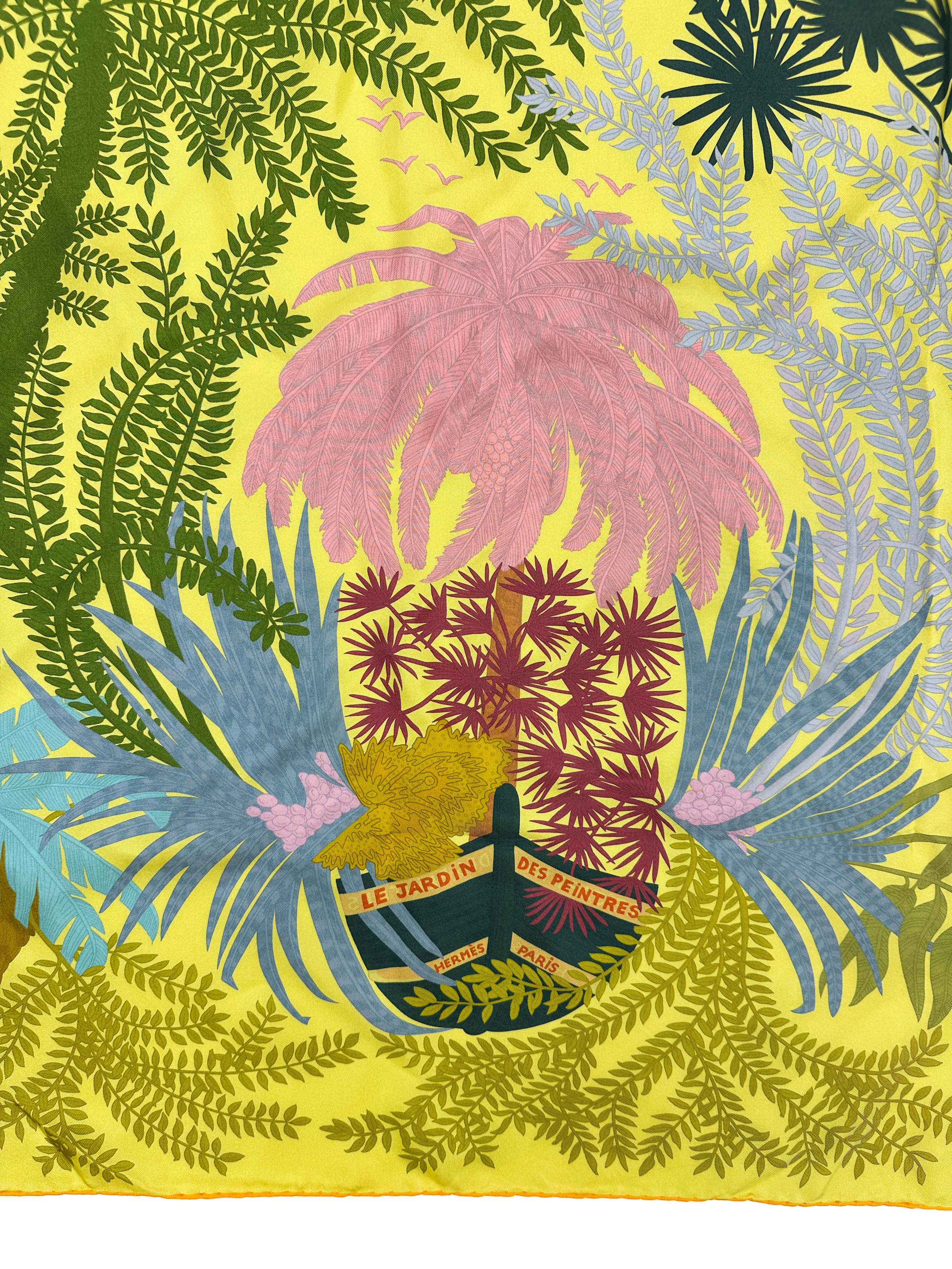 Hermès Le Jardin des Peintres Double Face 90