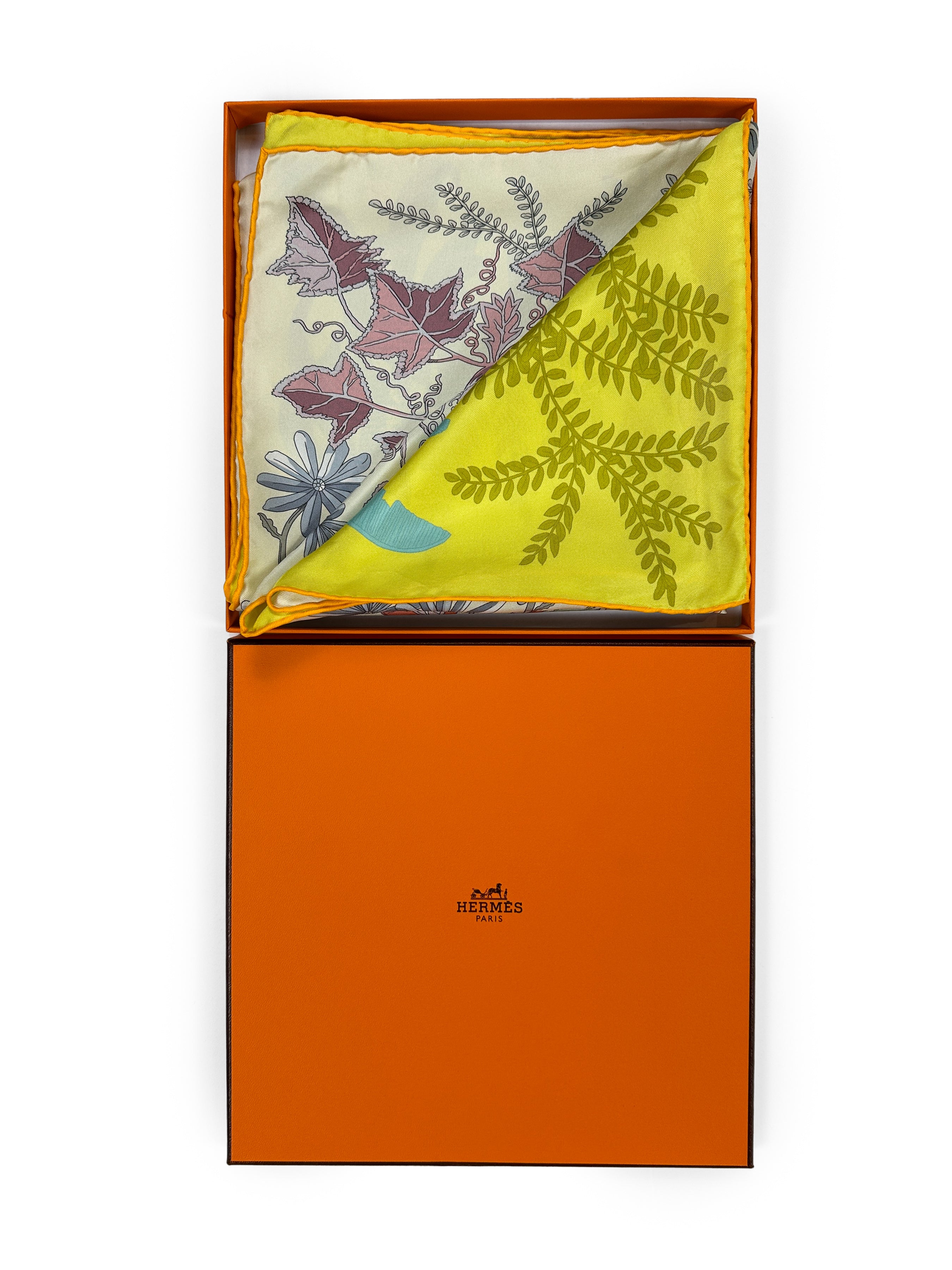 Hermès Le Jardin des Peintres Double Face 90